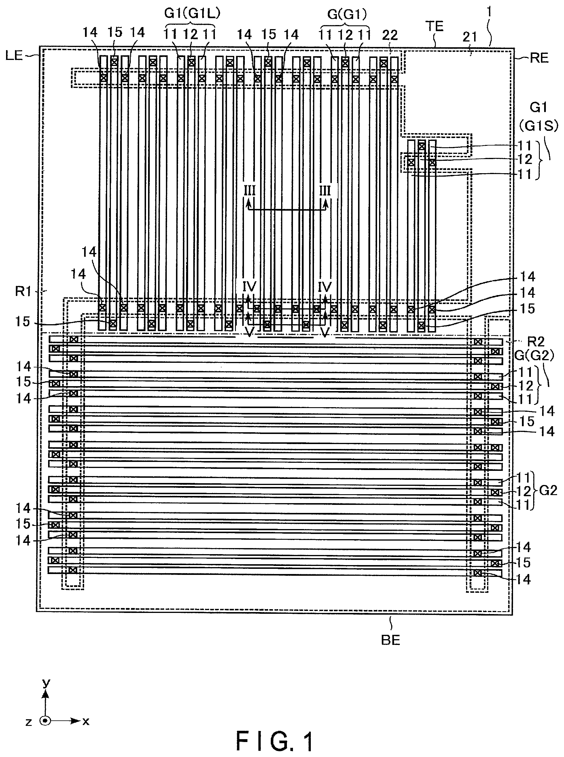 Patent US11810975 Figure 1 – Semiconductor device