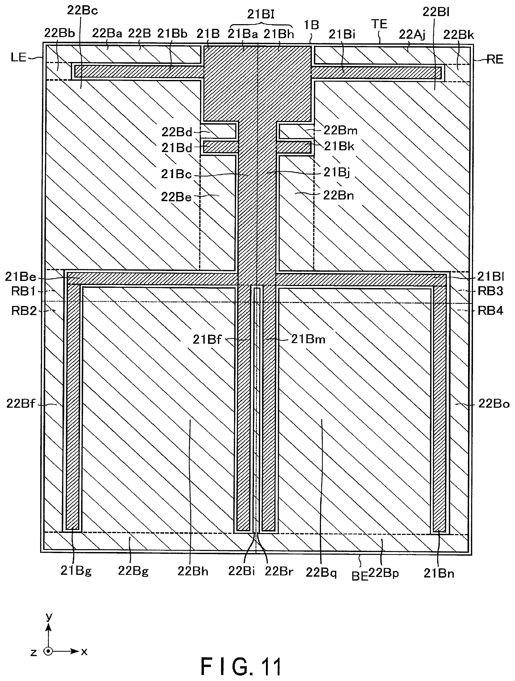 Patent US11810975 Figure 11 – Semiconductor device