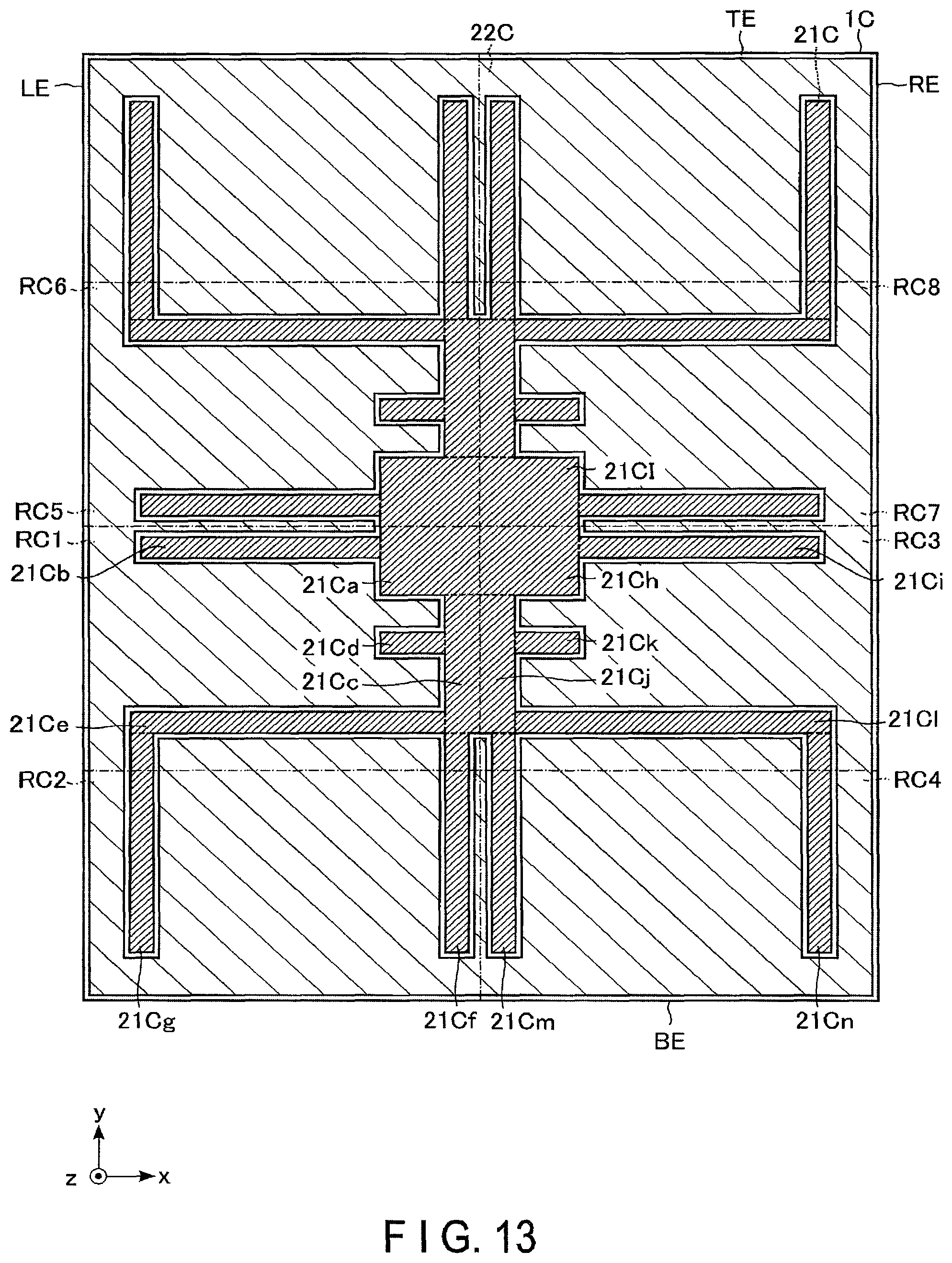 Patent US11810975 Figure 13 – Semiconductor device