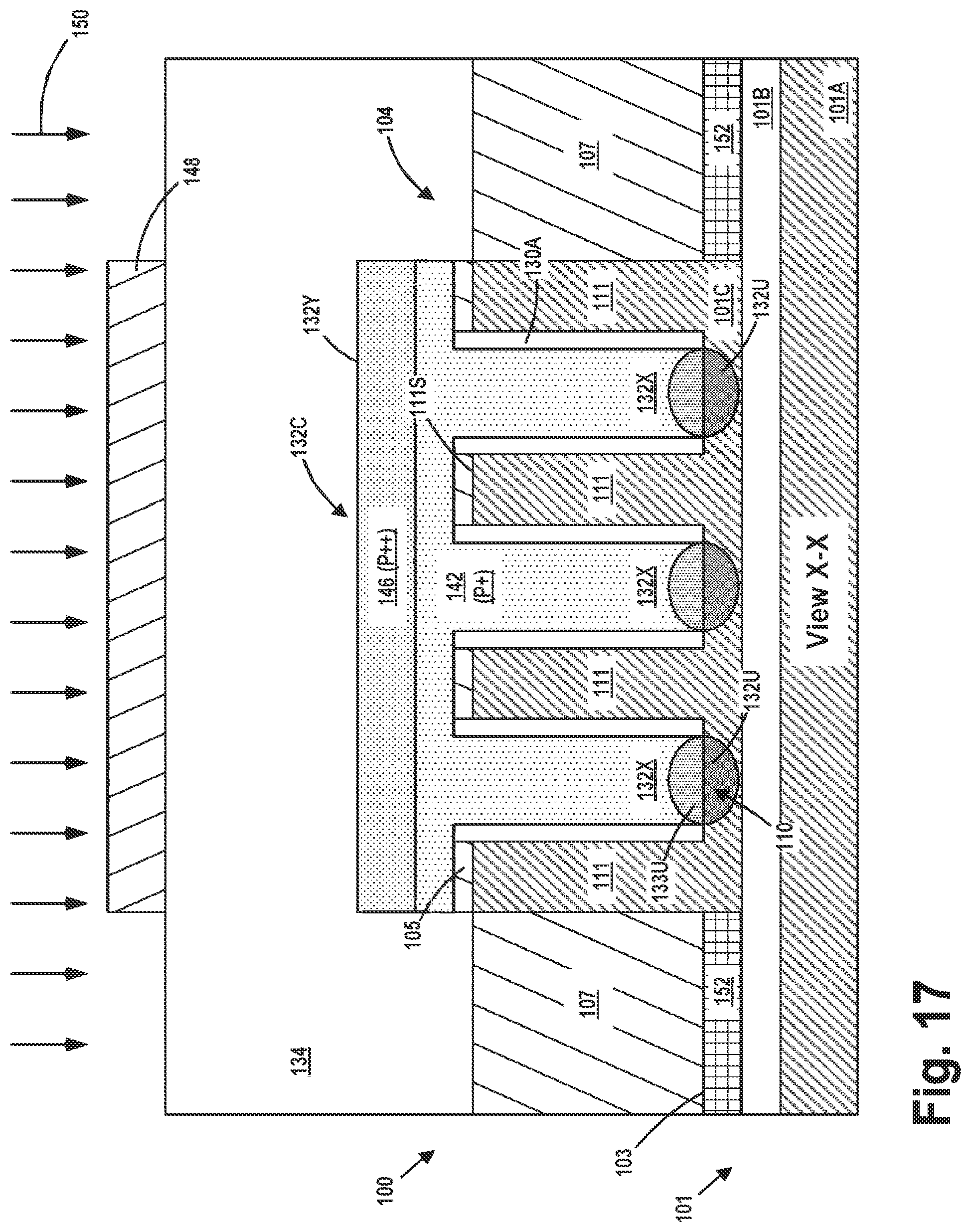 Patent US11810989 Figure 17 – Fin-based photodetector structure