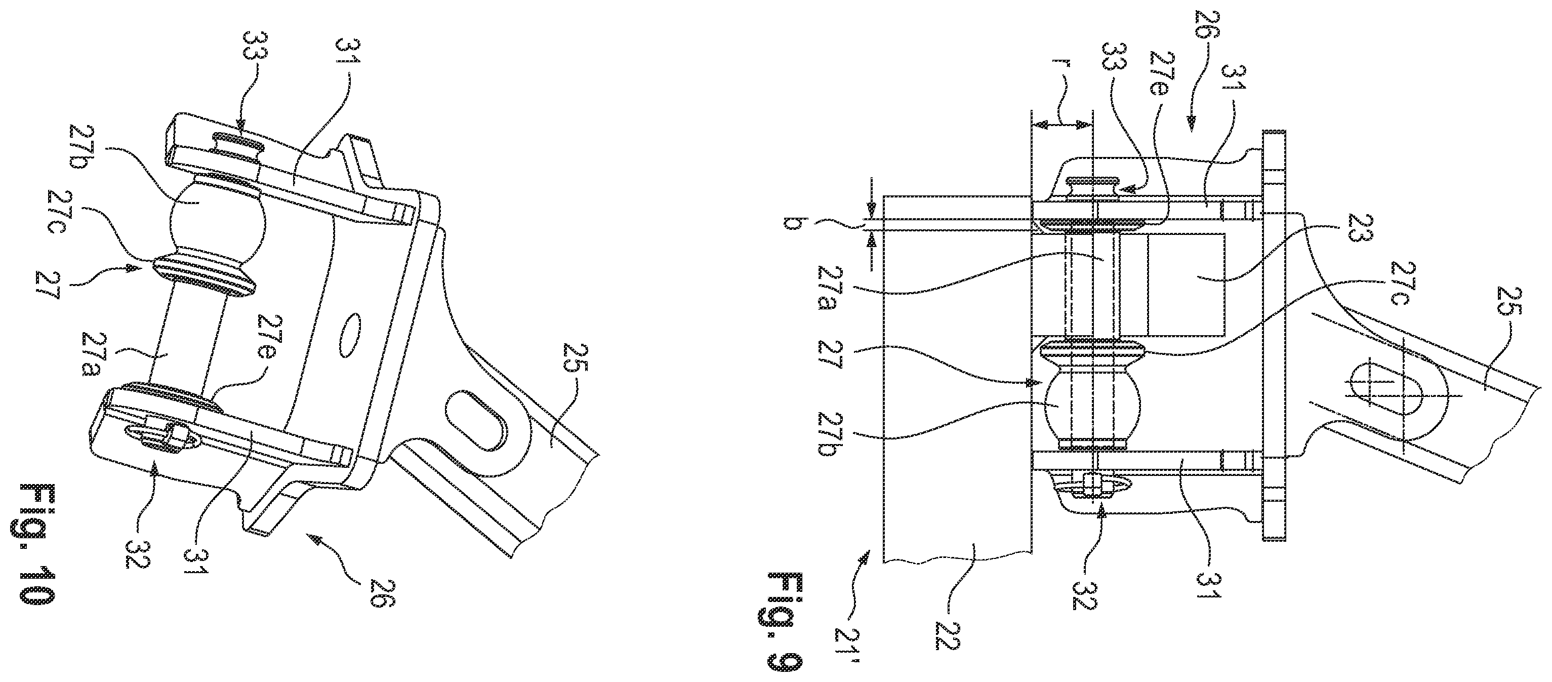 Patent US11812679 Figure 9 – Adapter of an agricultural implement and agricultural implement