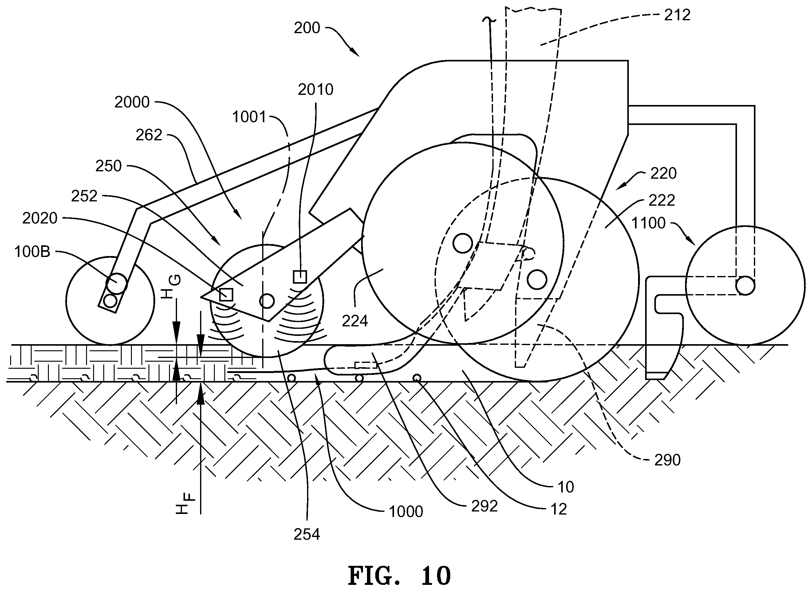 Patent US11812682 Figure 8 – Seed trench depth detection systems