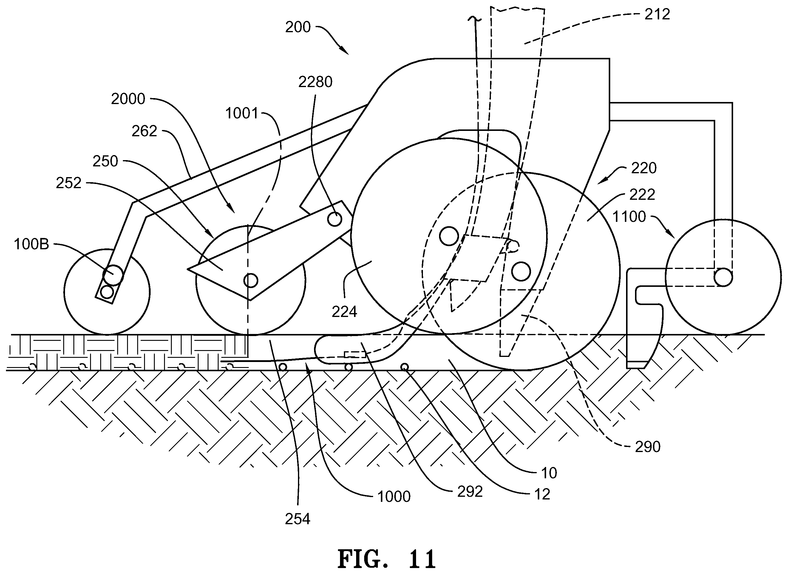 Patent US11812682 Figure 9 – Seed trench depth detection systems