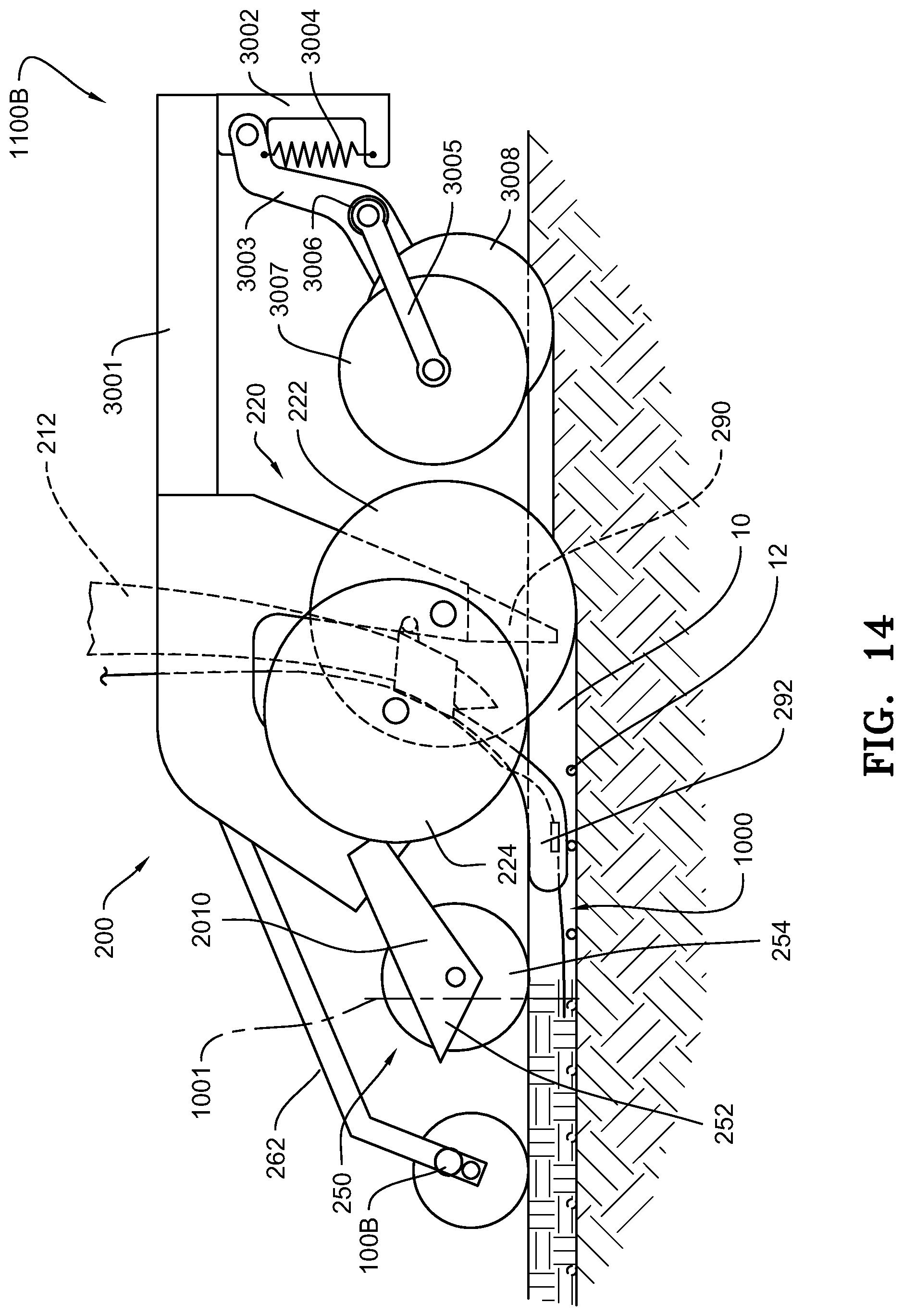 Patent US11812682 Figure 12 – Seed trench depth detection systems