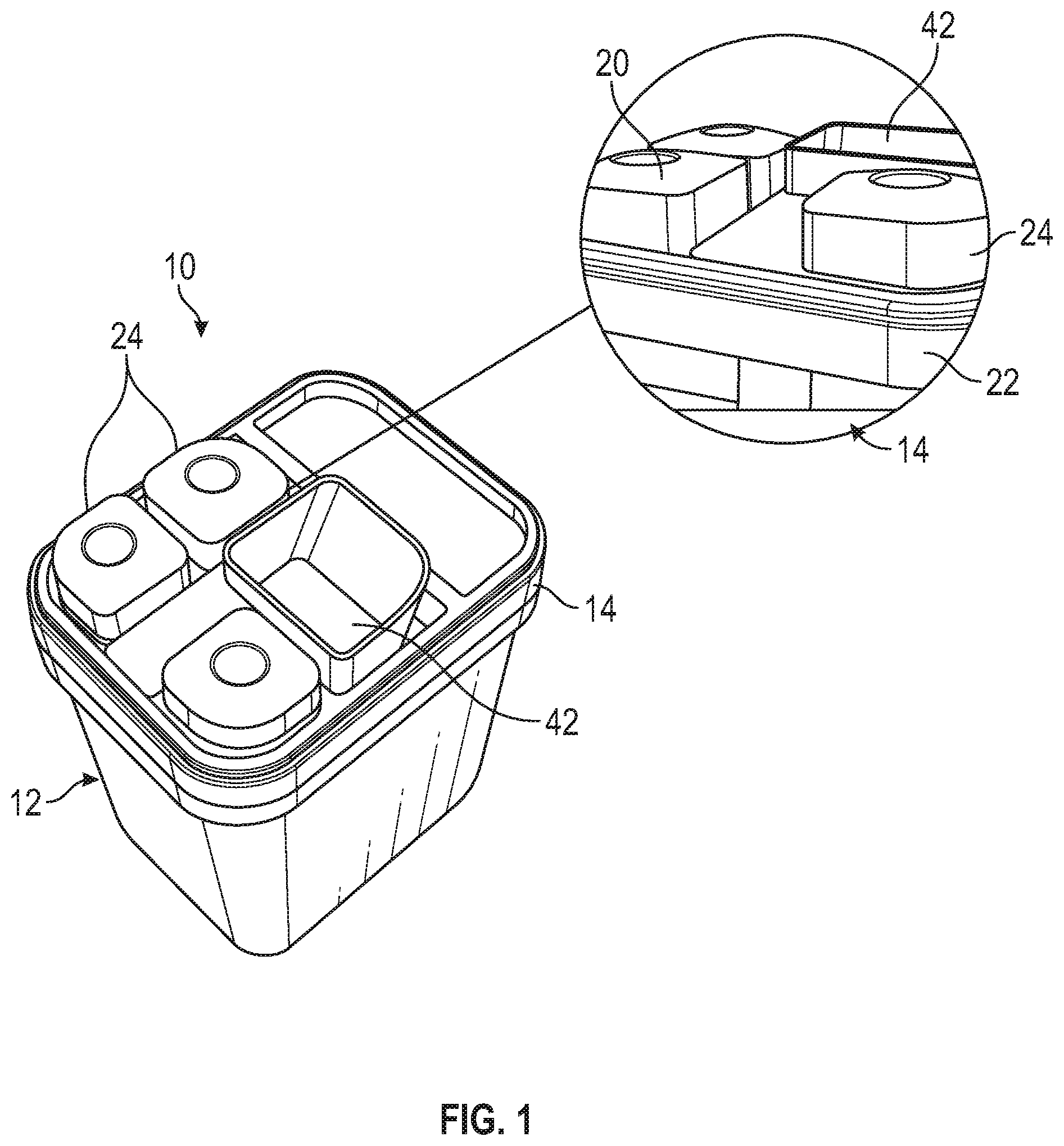 Patent US11812685 Figure 1 – Method and device for delivering viable microorganisms in seed lubricant to seed supply