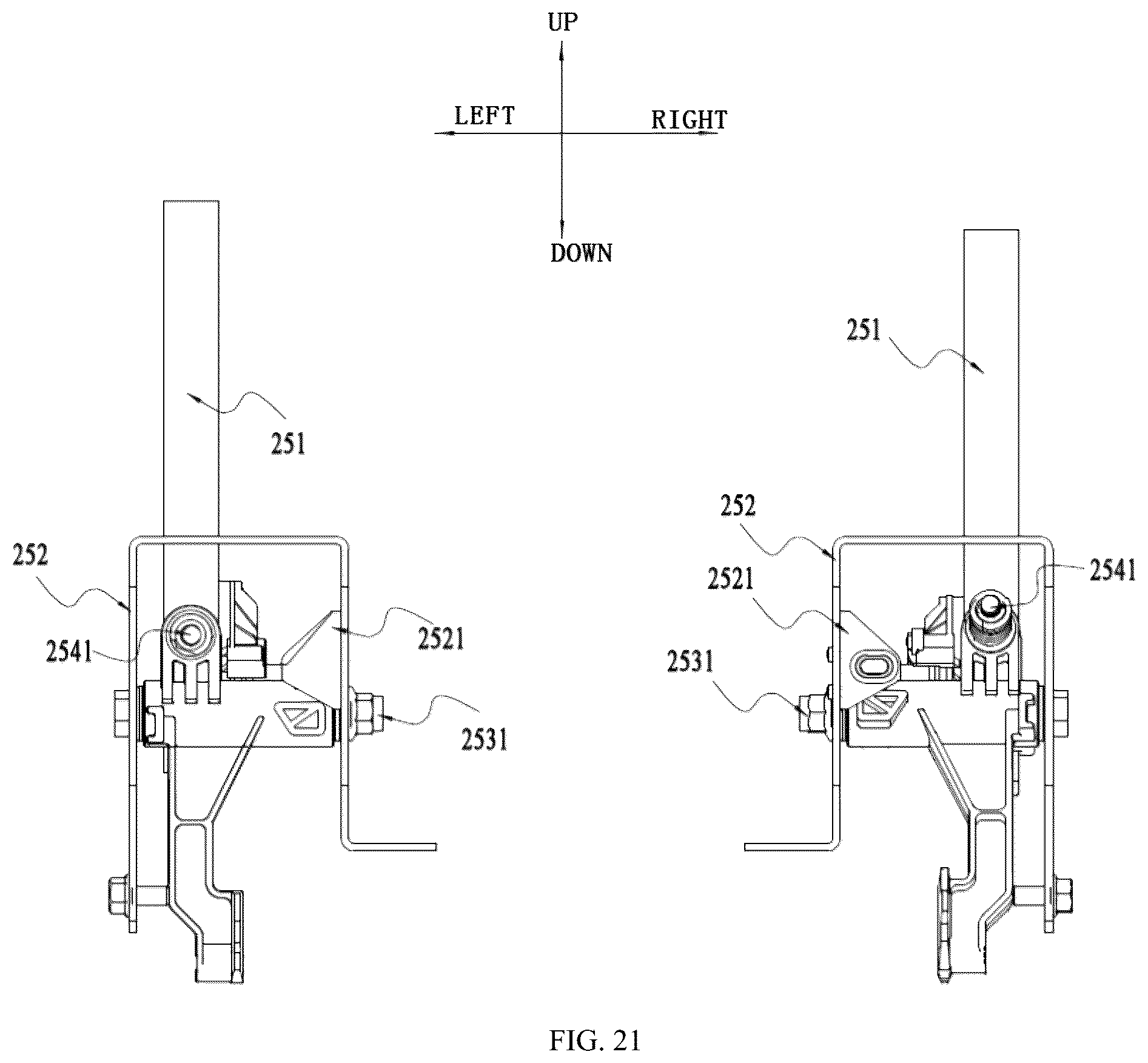 Patent US11812688 Figure 19 – Riding lawn mower and operating apparatus with position detection for the same