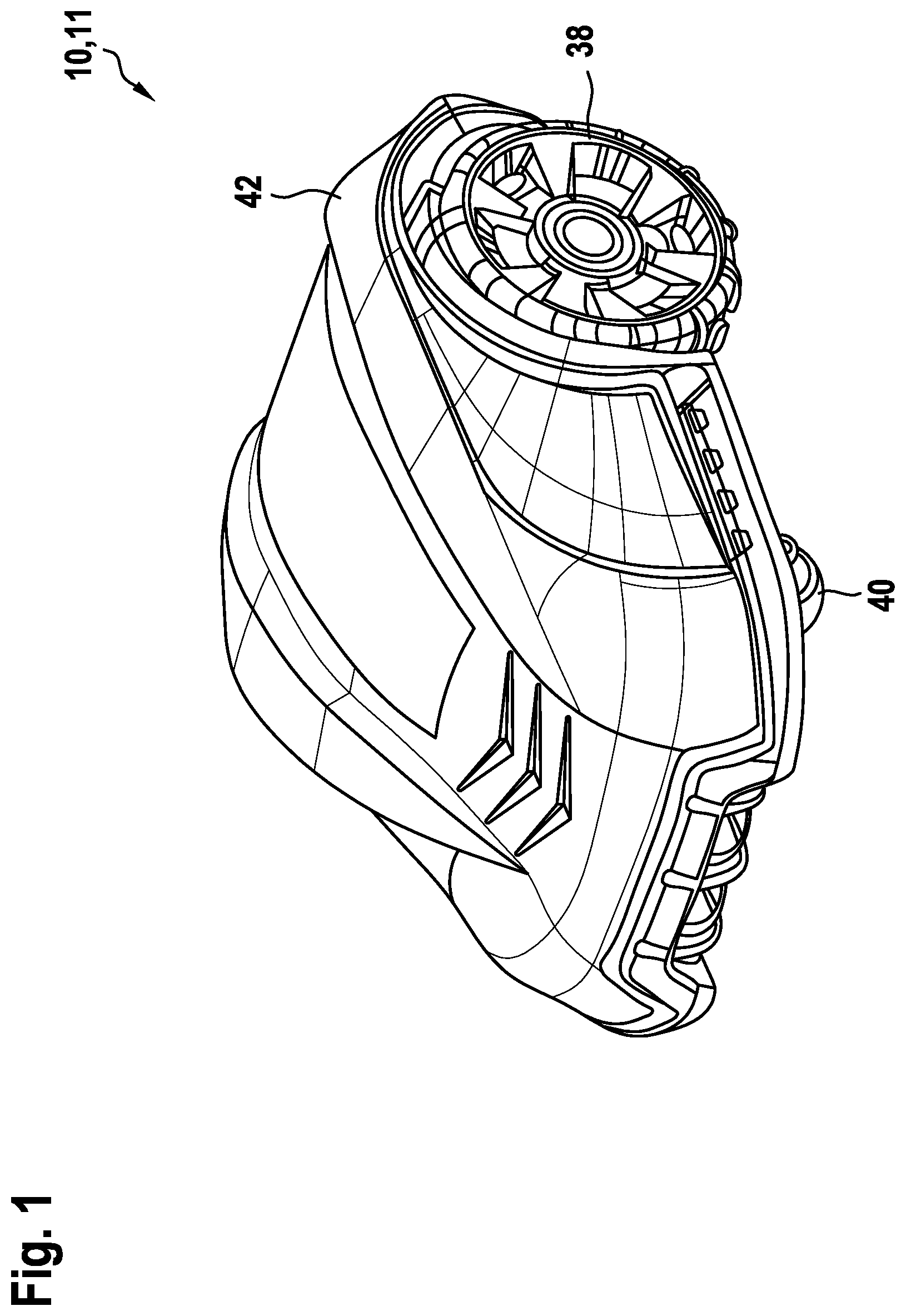 Patent US11812691 Figure 1 – Lawnmower