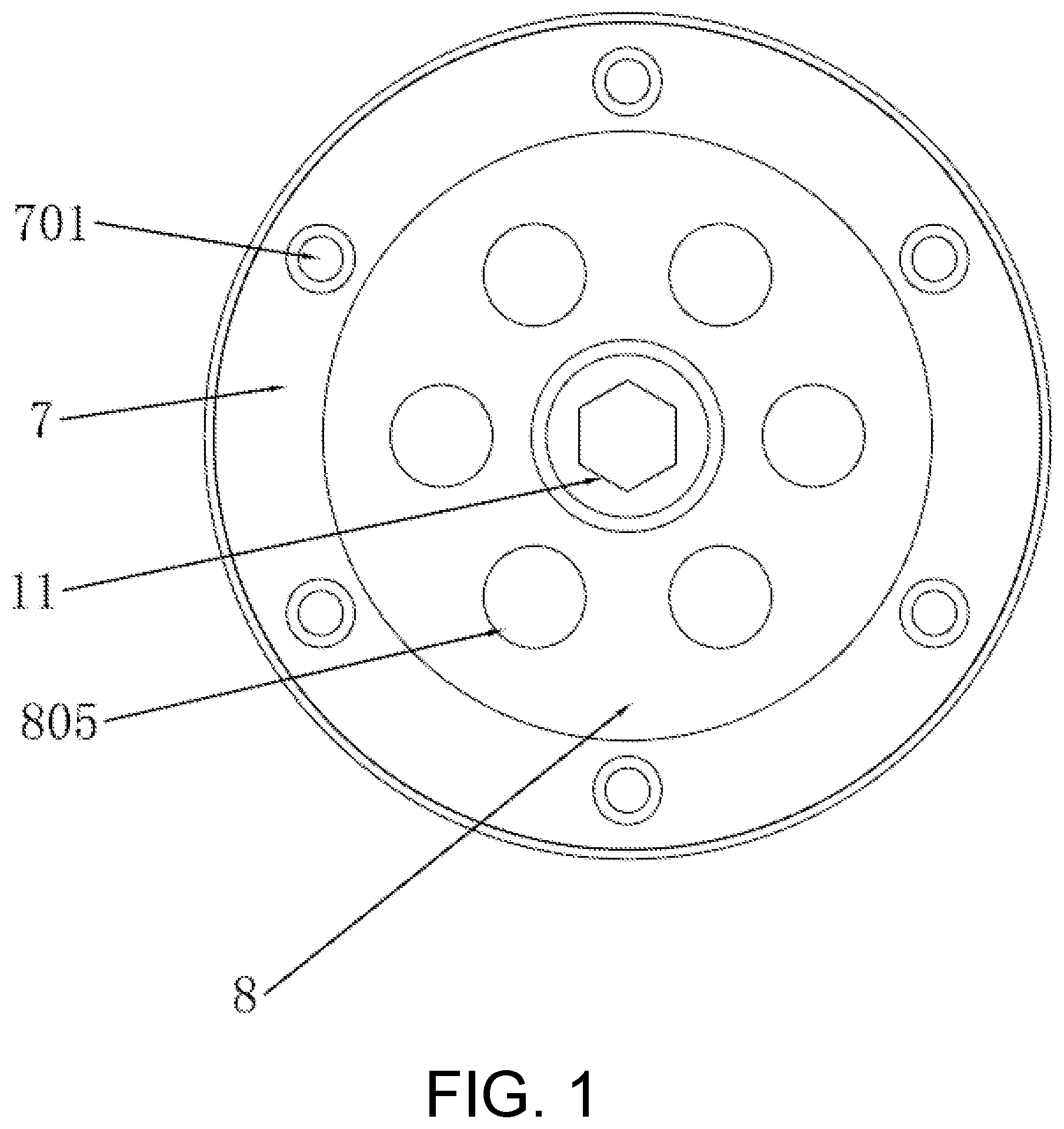 Patent US11812692 Figure 1 – Sheet-metal spinning cutter bar assembly and processing method thereof