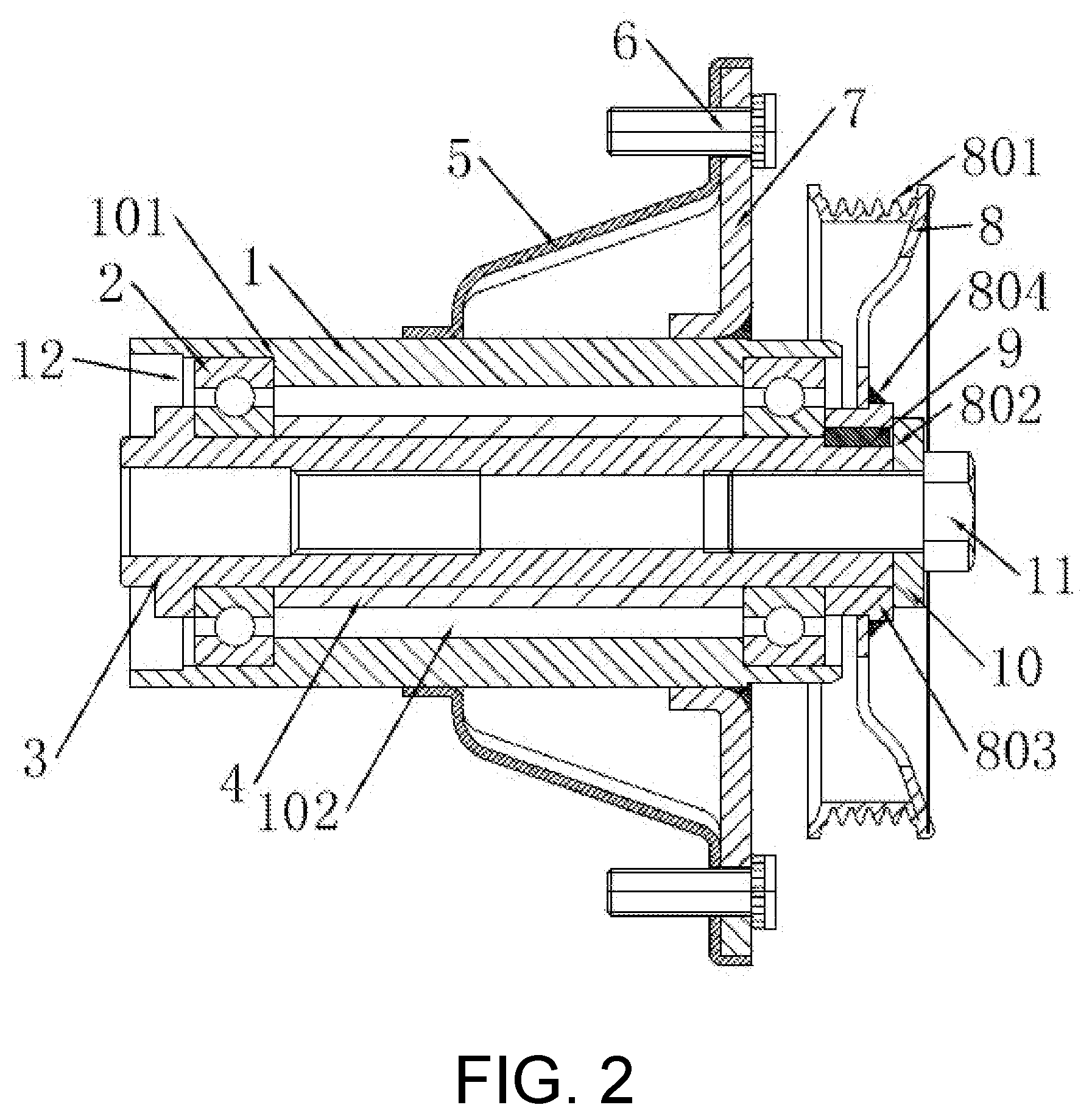 Patent US11812692 Figure 2 – Sheet-metal spinning cutter bar assembly and processing method thereof