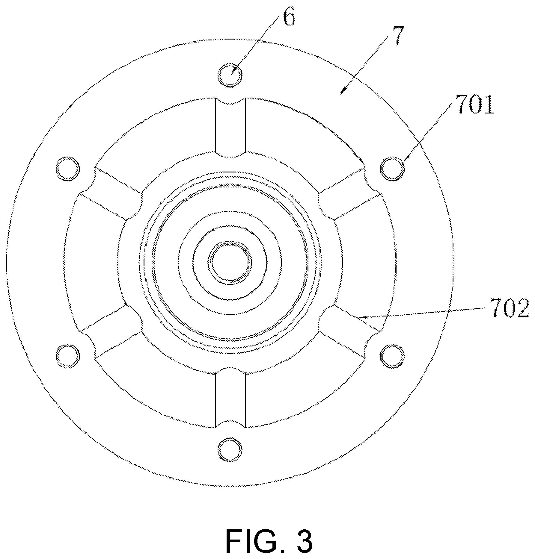 Patent US11812692 Figure 3 – Sheet-metal spinning cutter bar assembly and processing method thereof