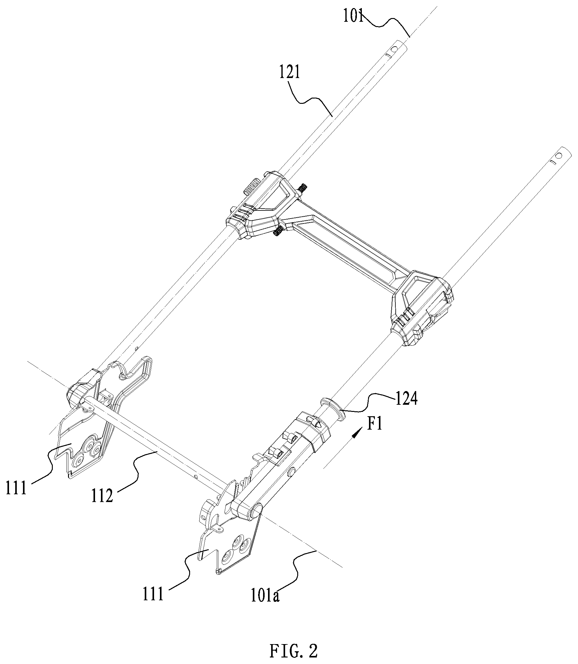 Patent US11812693 Figure 2 – Hand-propelled power tool
