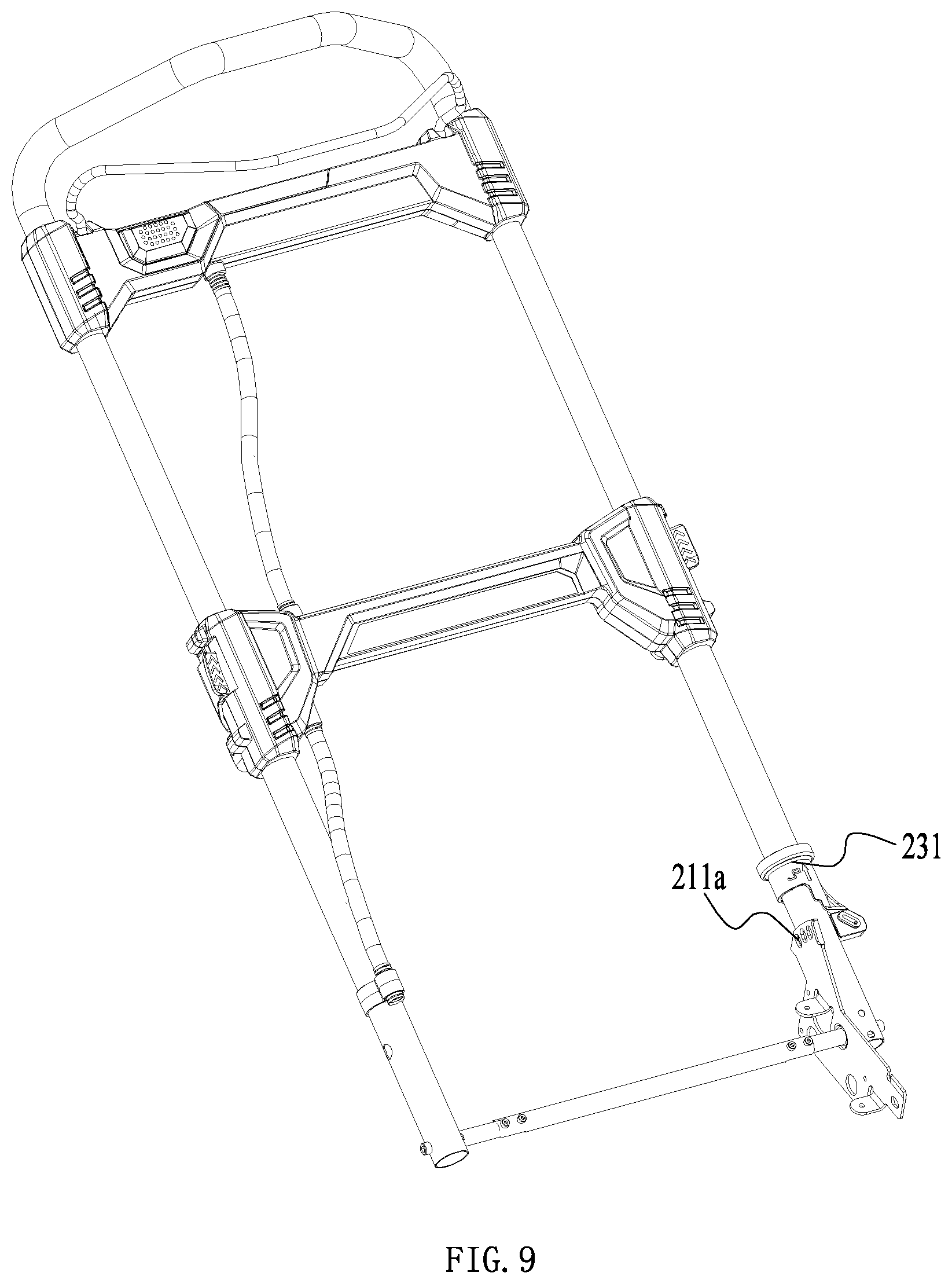 Patent US11812693 Figure 9 – Hand-propelled power tool