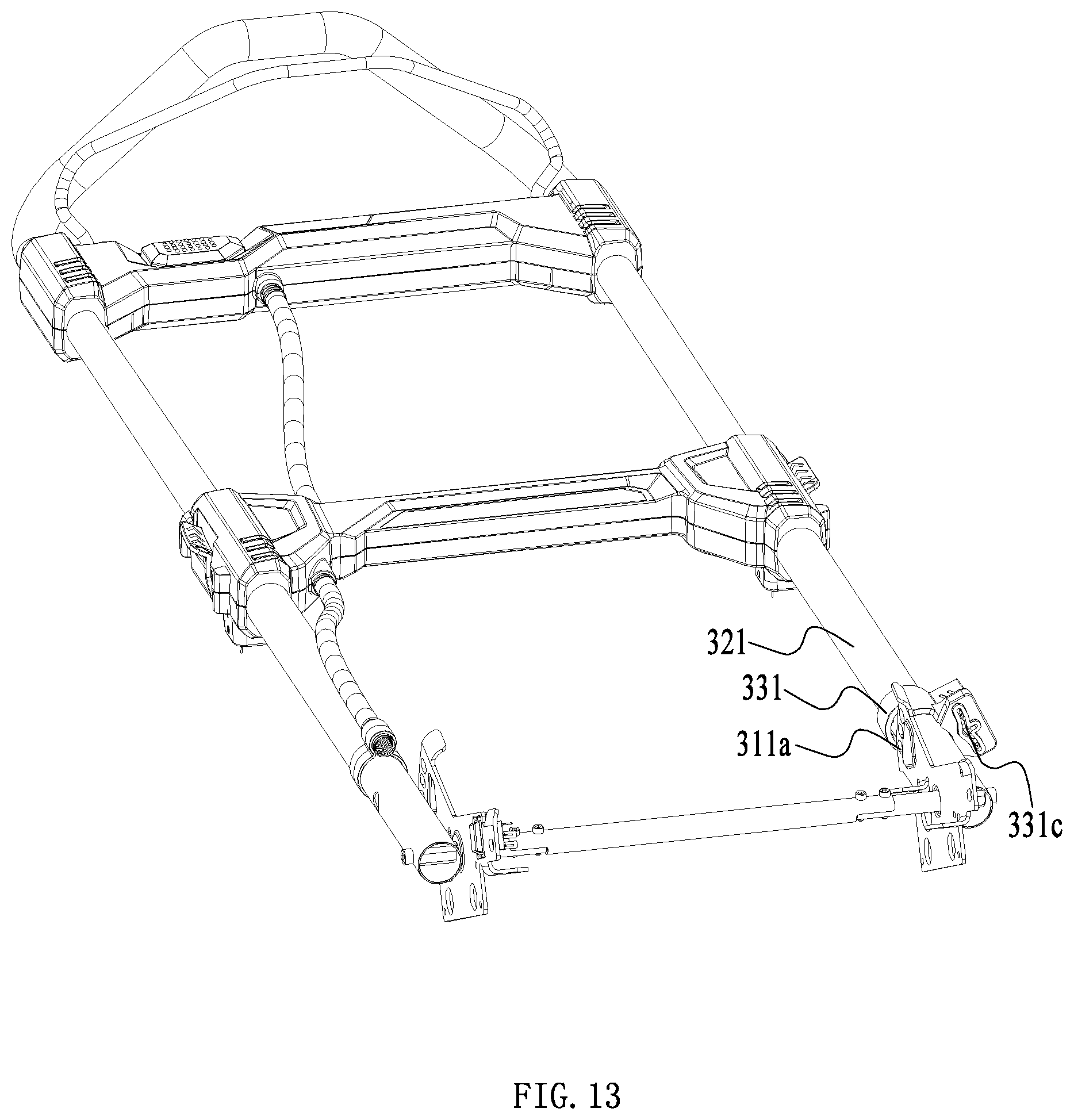 Patent US11812693 Figure 13 – Hand-propelled power tool