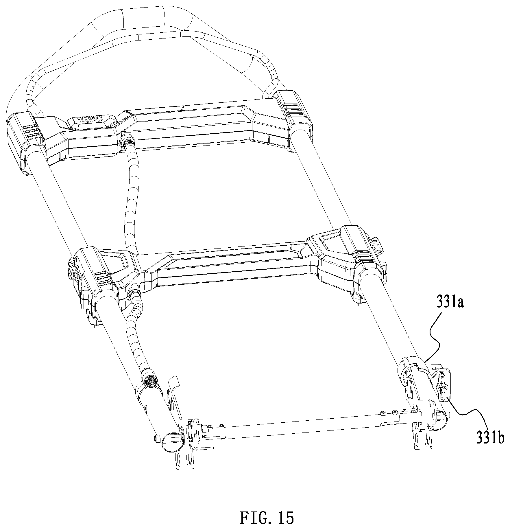 Patent US11812693 Figure 15 – Hand-propelled power tool