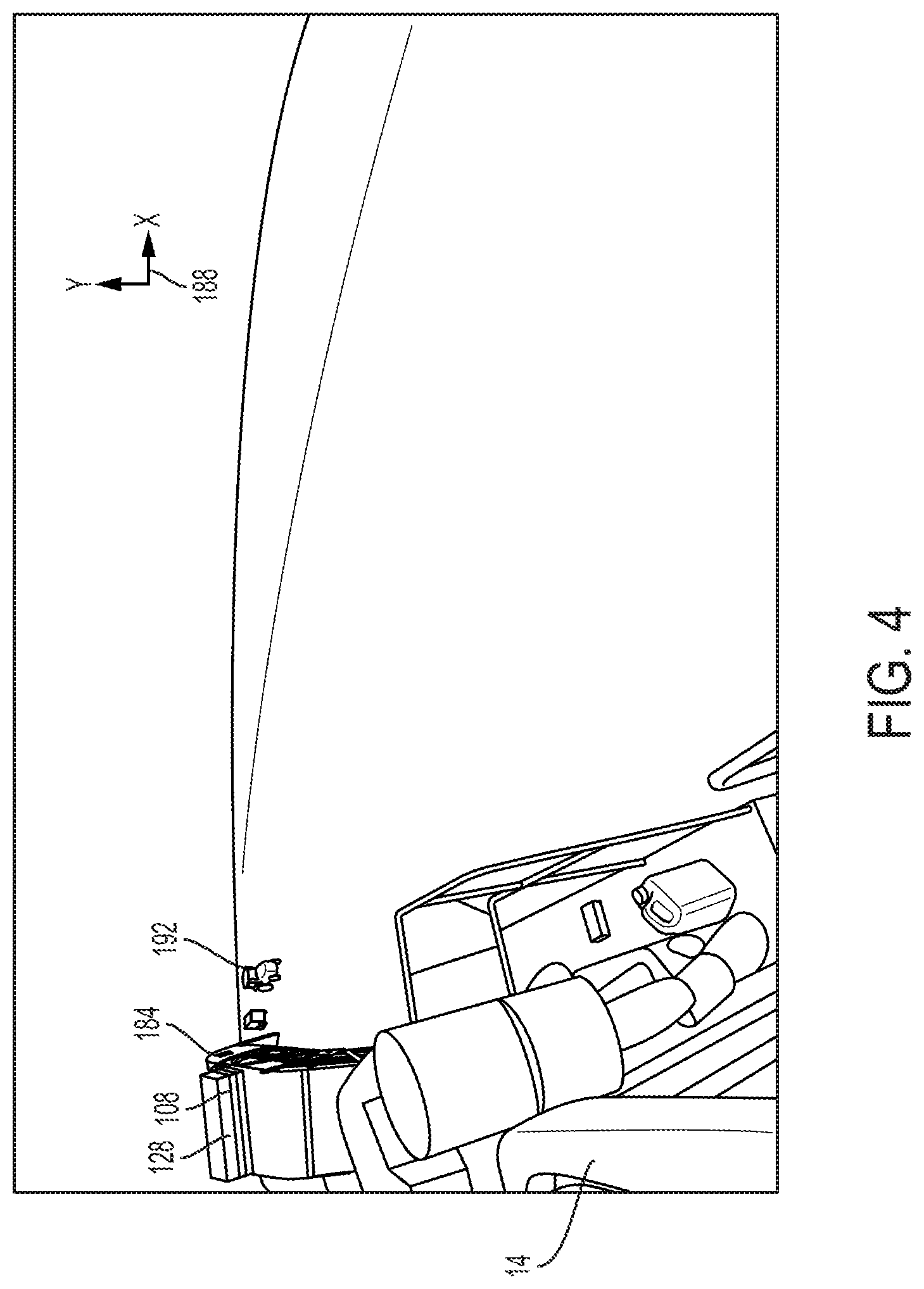 Patent US11812694 Figure 4 – Monitor system for a harvester