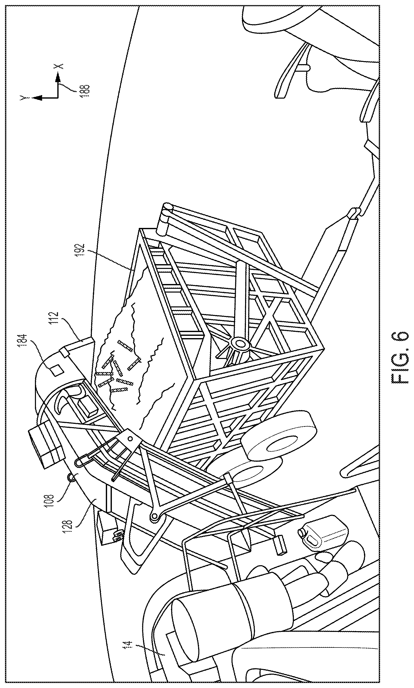 Patent US11812694 Figure 6 – Monitor system for a harvester