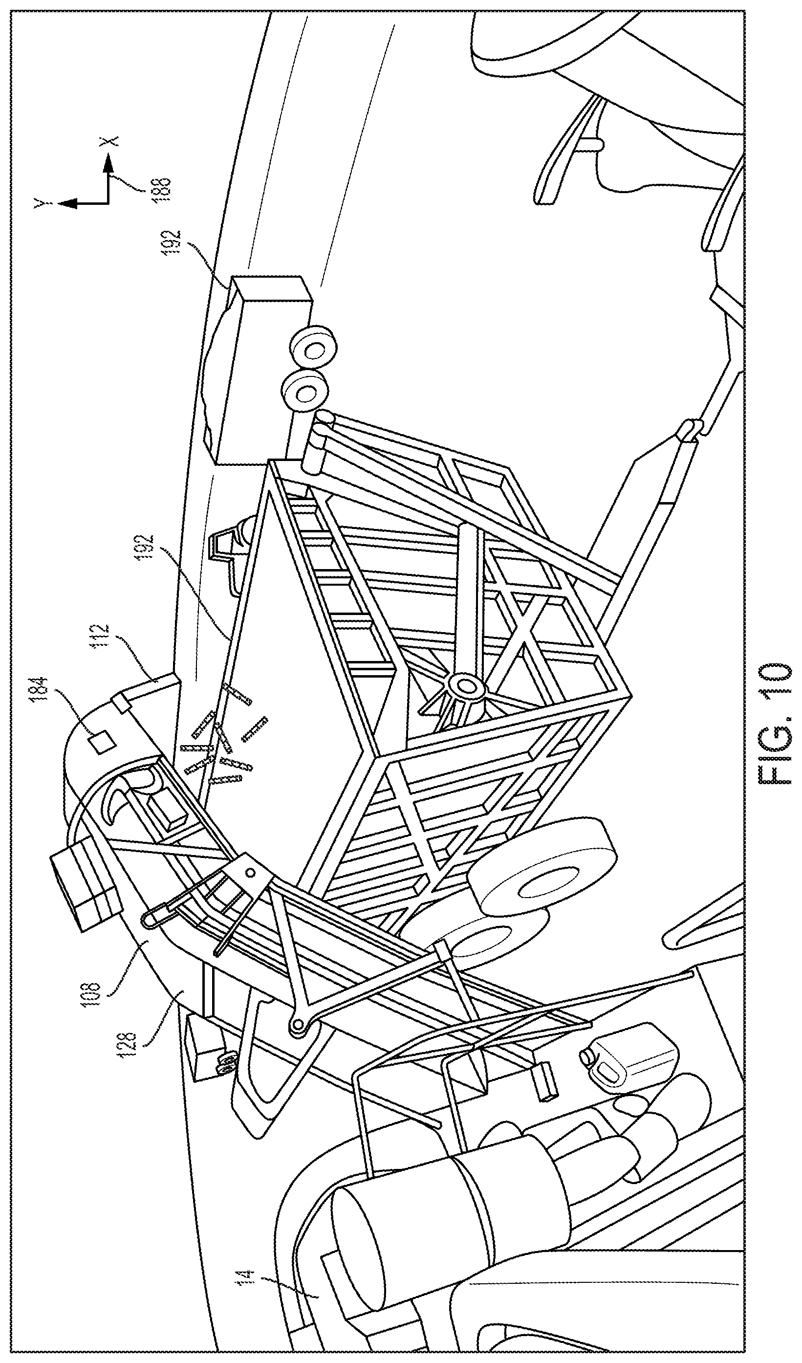 Patent US11812694 Figure 10 – Monitor system for a harvester