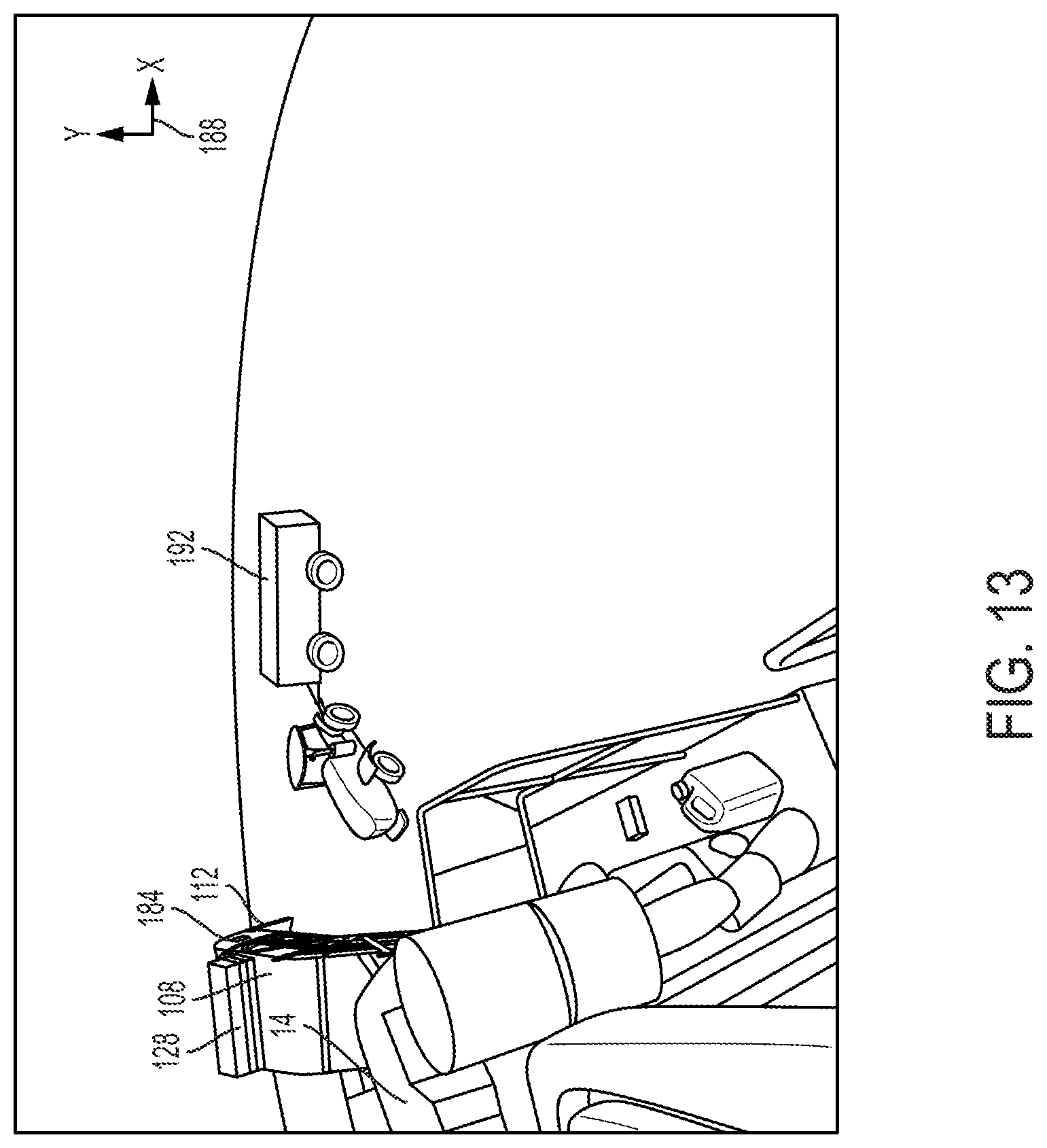 Patent US11812694 Figure 13 – Monitor system for a harvester