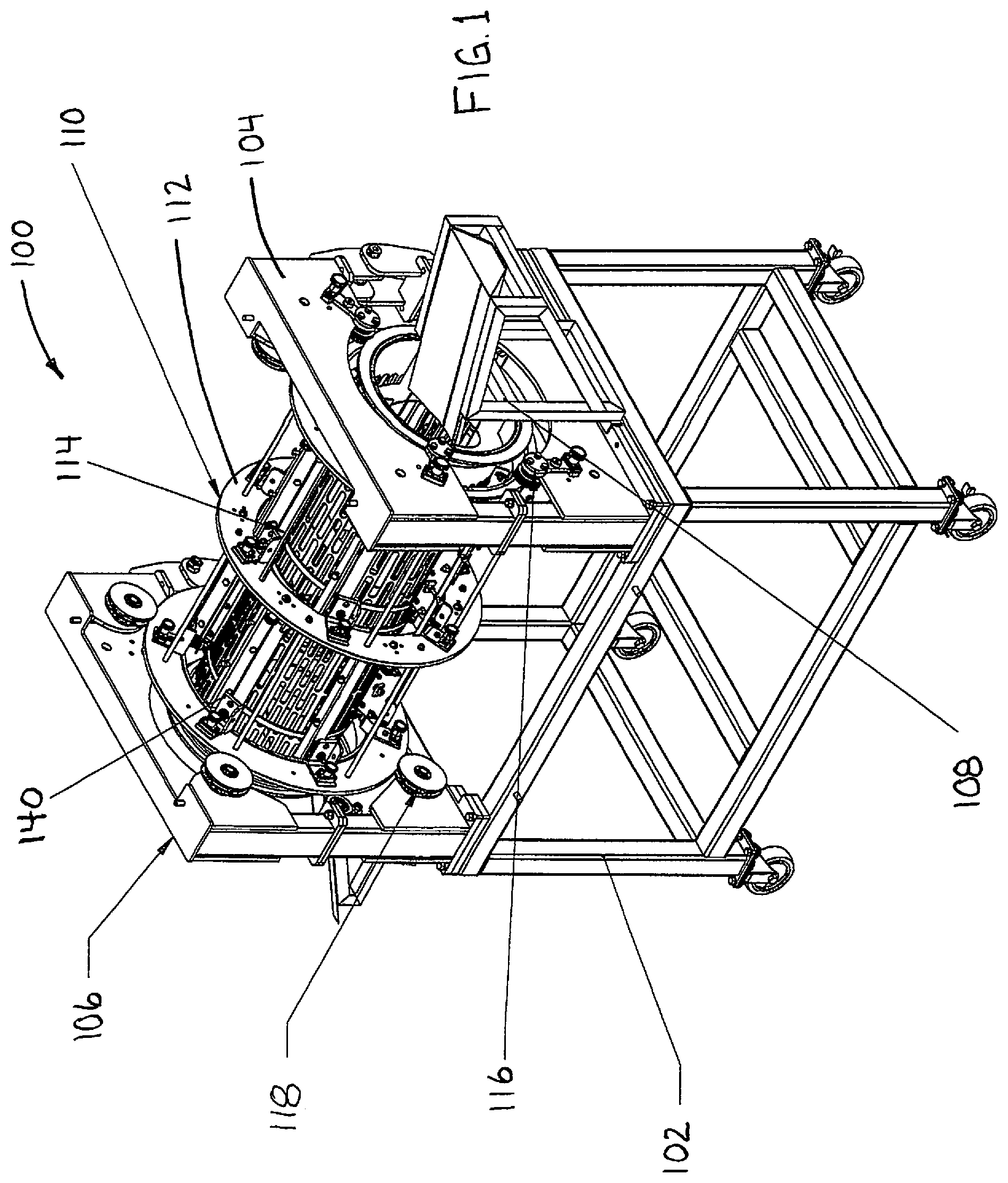 Patent US11812697 Figure 1 – Plant trimming assembly
