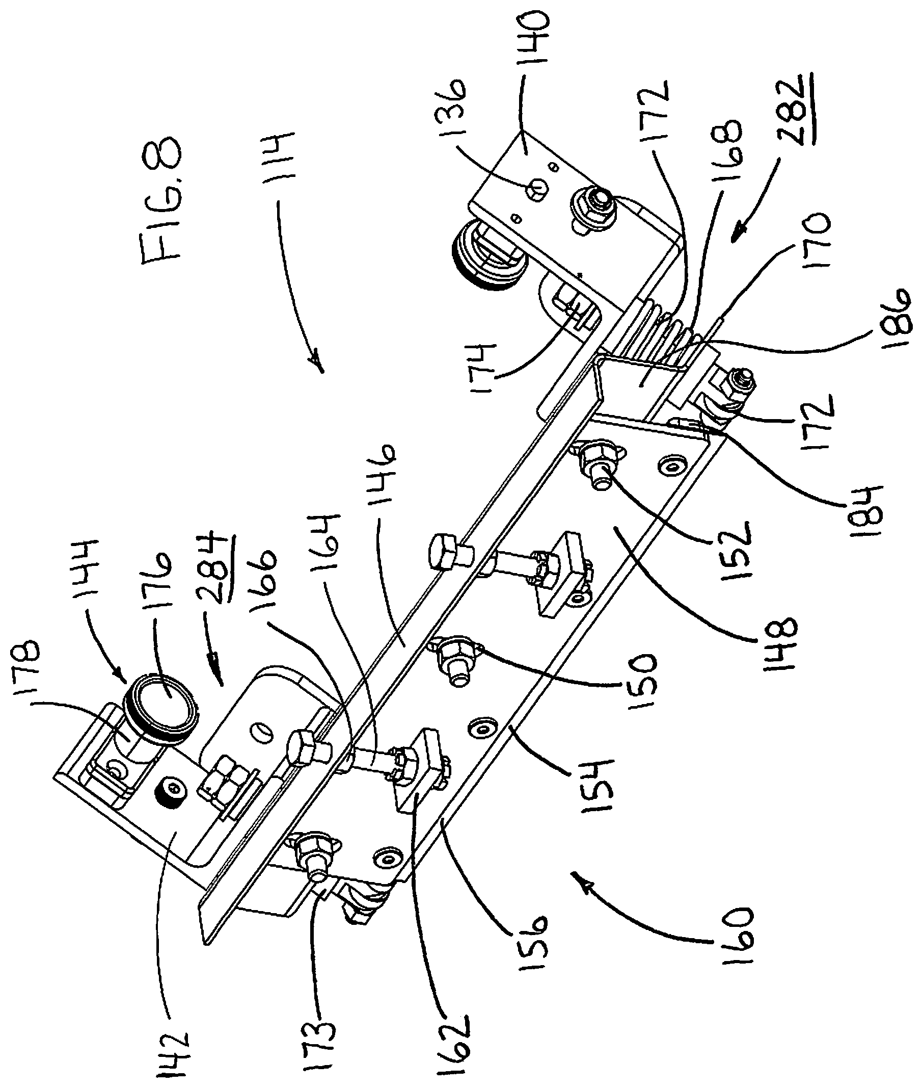 Patent US11812697 Figure 8 – Plant trimming assembly
