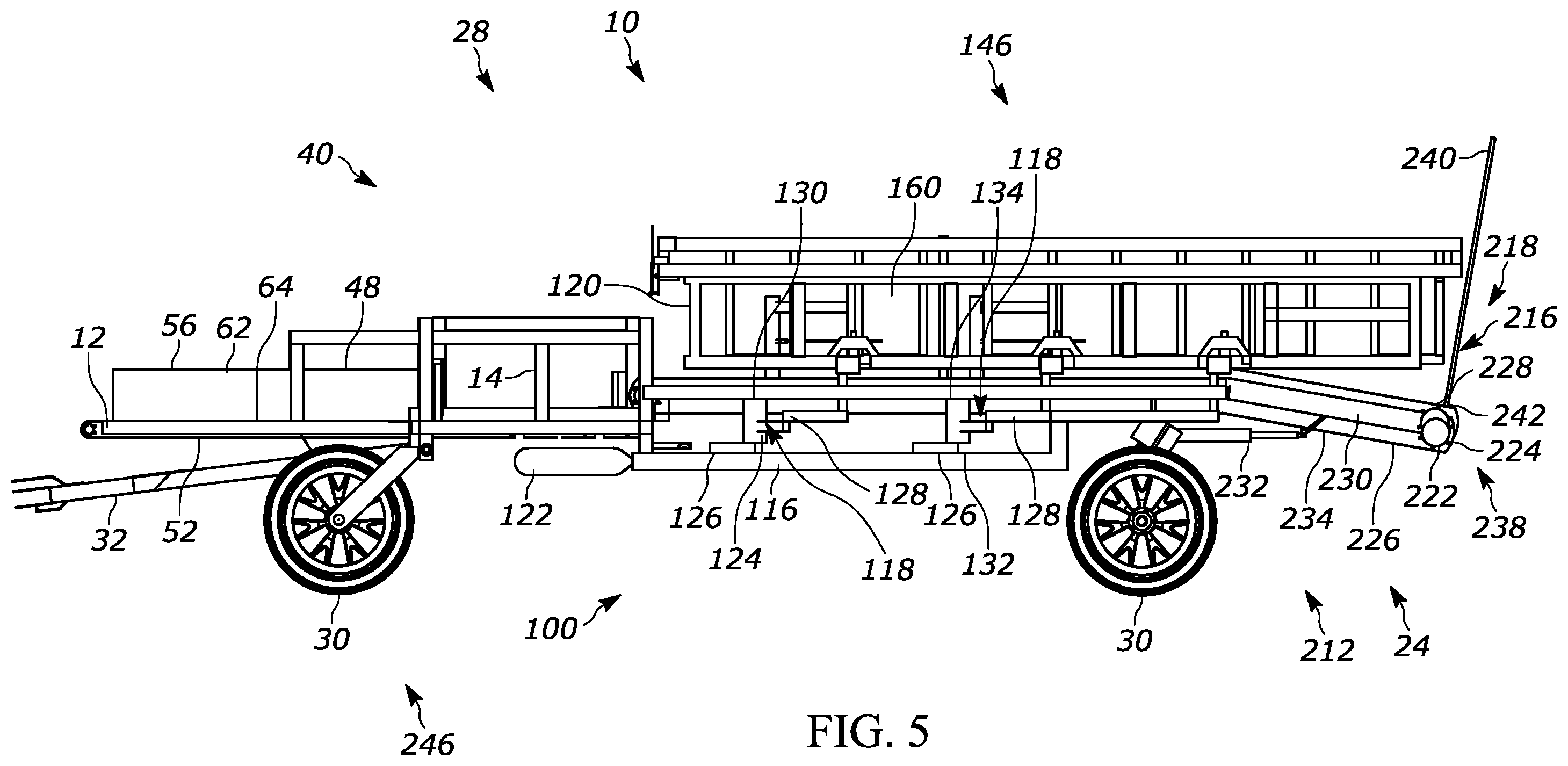 Patent US11812698 Figure 5 – Bale accumulator