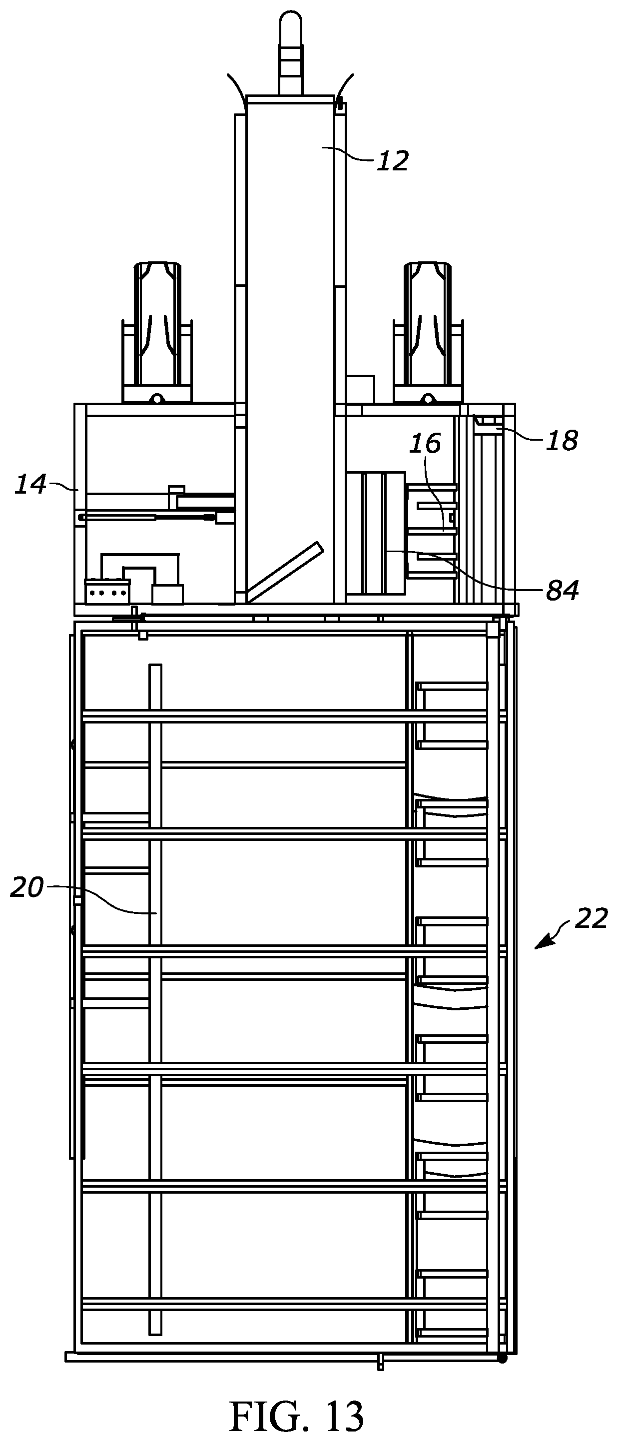 Patent US11812698 Figure 13 – Bale accumulator