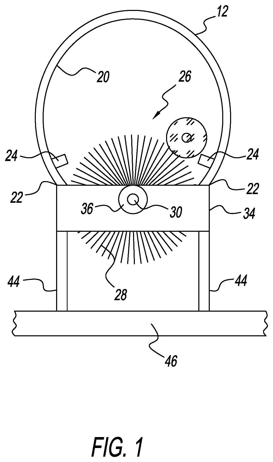 Patent US11812699 Figure 1 – Corn silk removing device