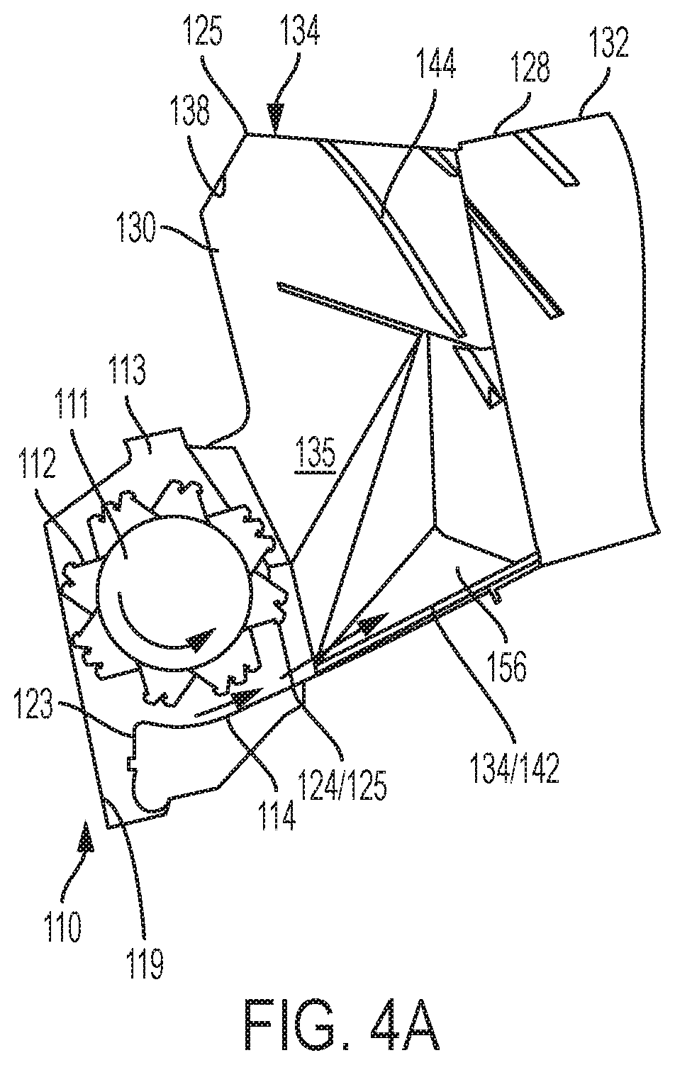 Patent US11812701 Figure 4 – Tangential feeding to a threshing rotor