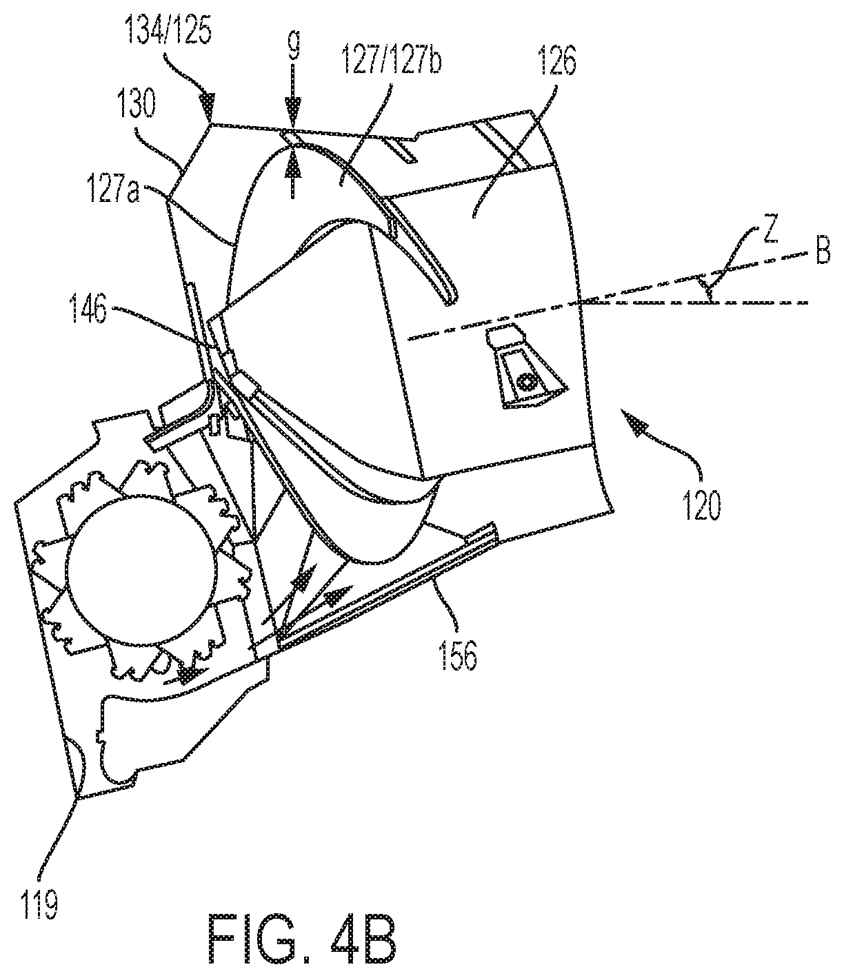 Patent US11812701 Figure 5 – Tangential feeding to a threshing rotor