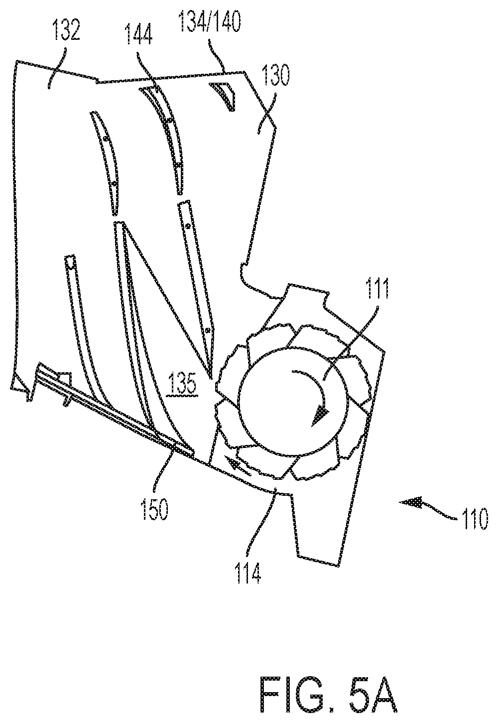 Patent US11812701 Figure 6 – Tangential feeding to a threshing rotor