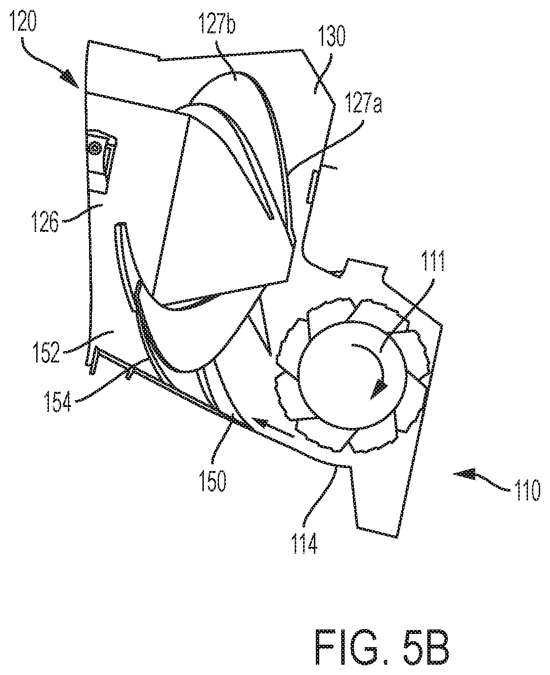 Patent US11812701 Figure 7 – Tangential feeding to a threshing rotor