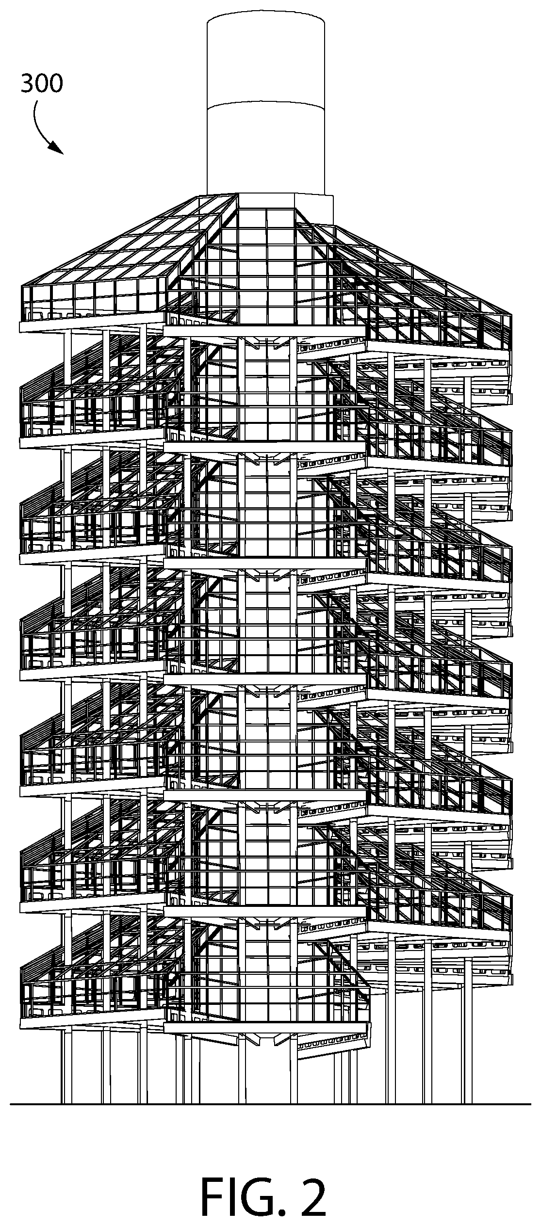 Patent US11812709 Figure 2 – Vertical farm