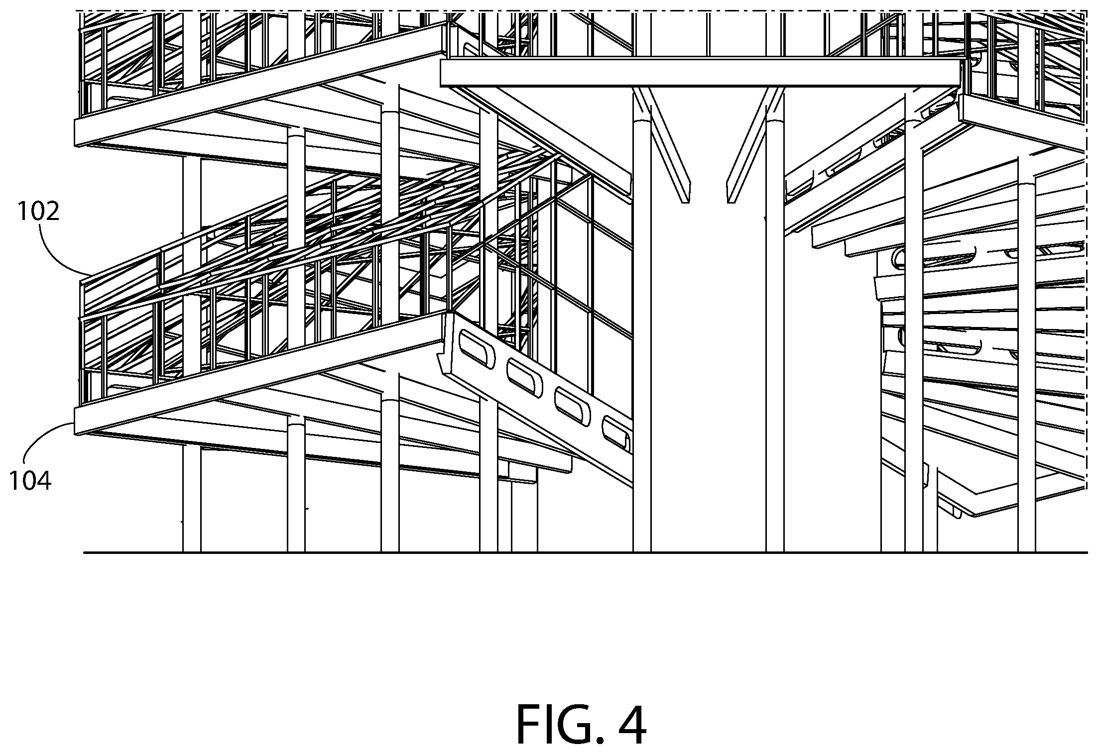 Patent US11812709 Figure 4 – Vertical farm