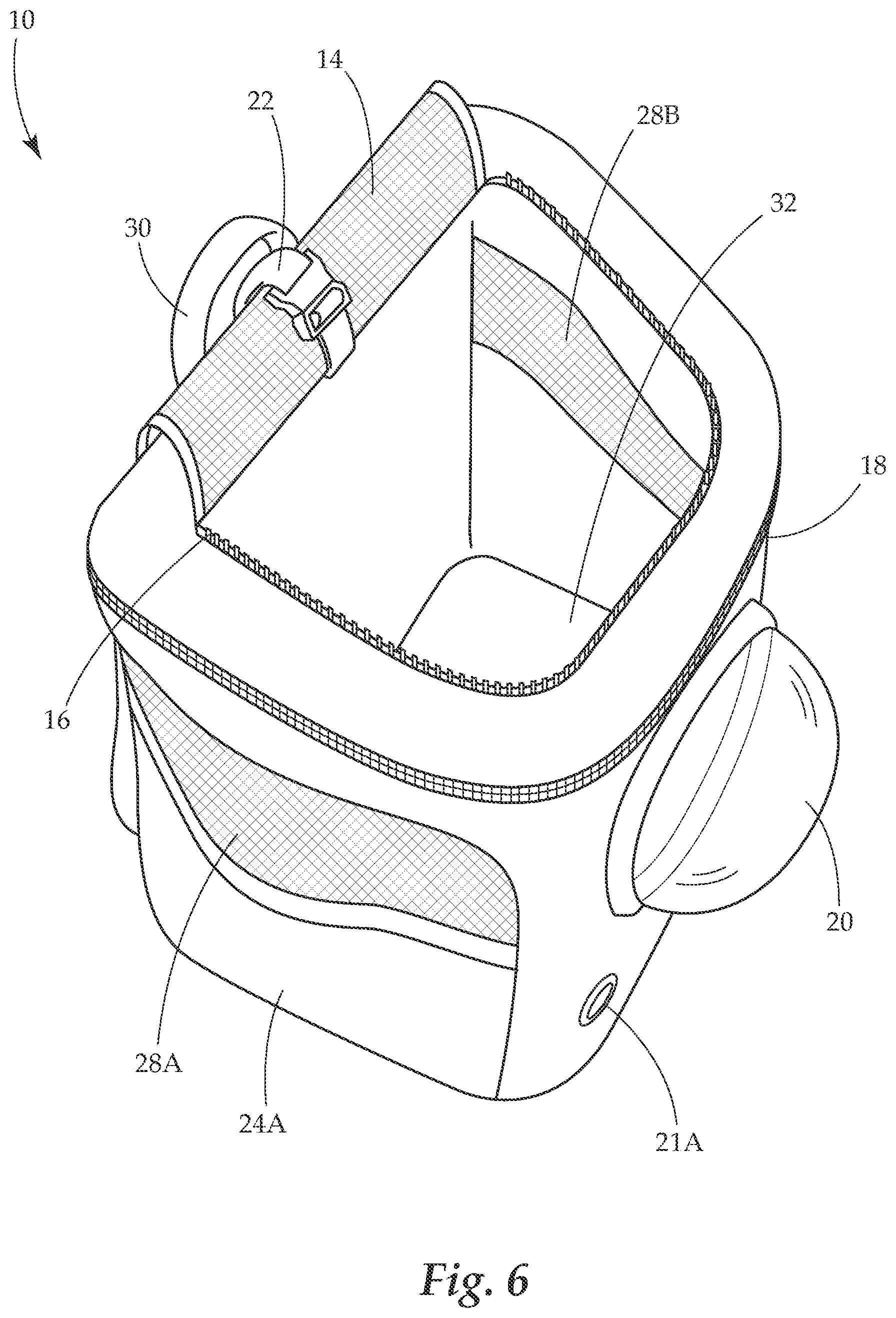 Patent US11812725 Figure 6 – Multipurpose animal transport system