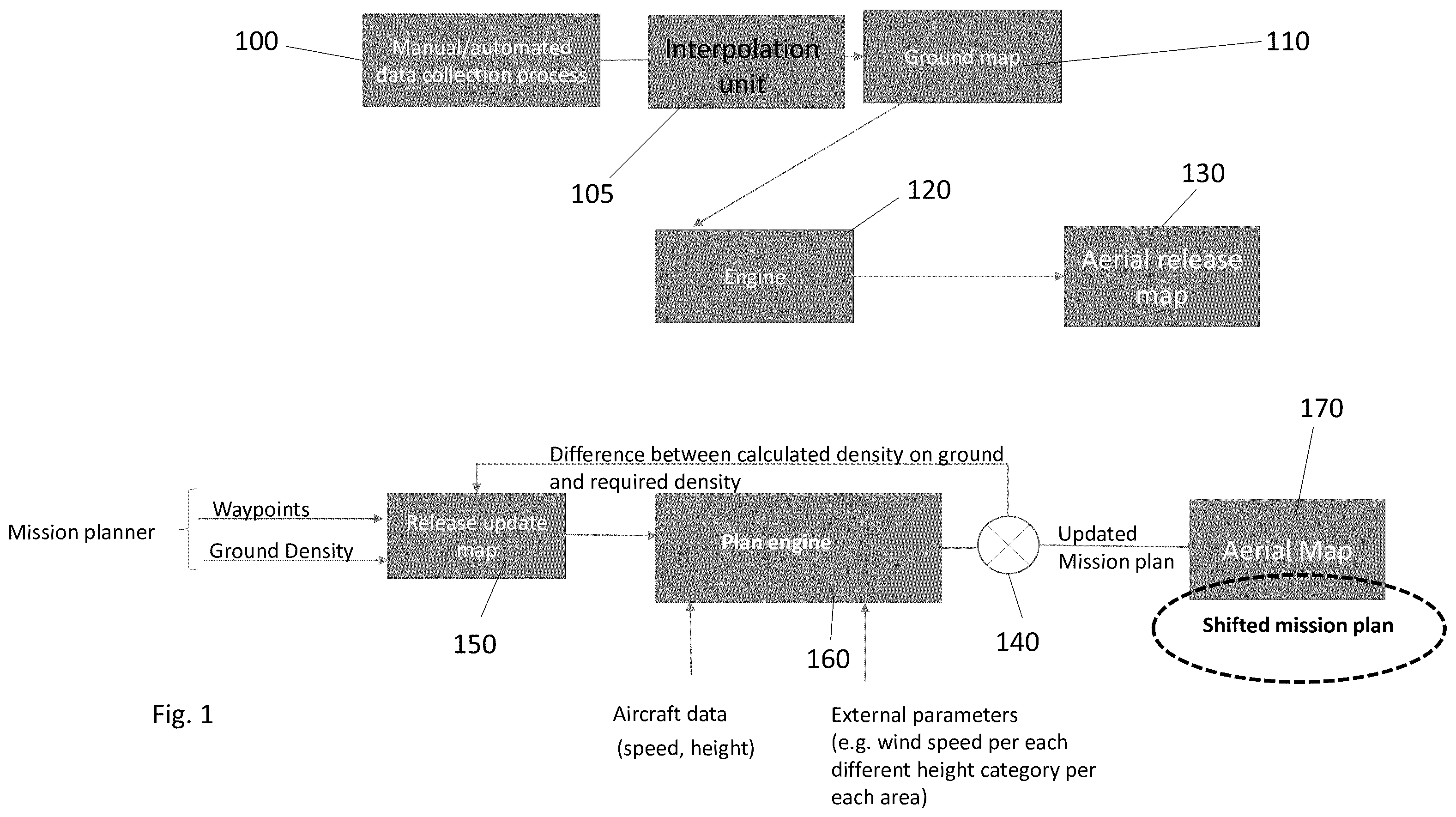 Patent US11812727 — Mission planner for the aerial release of mosquitoes — Figure 1