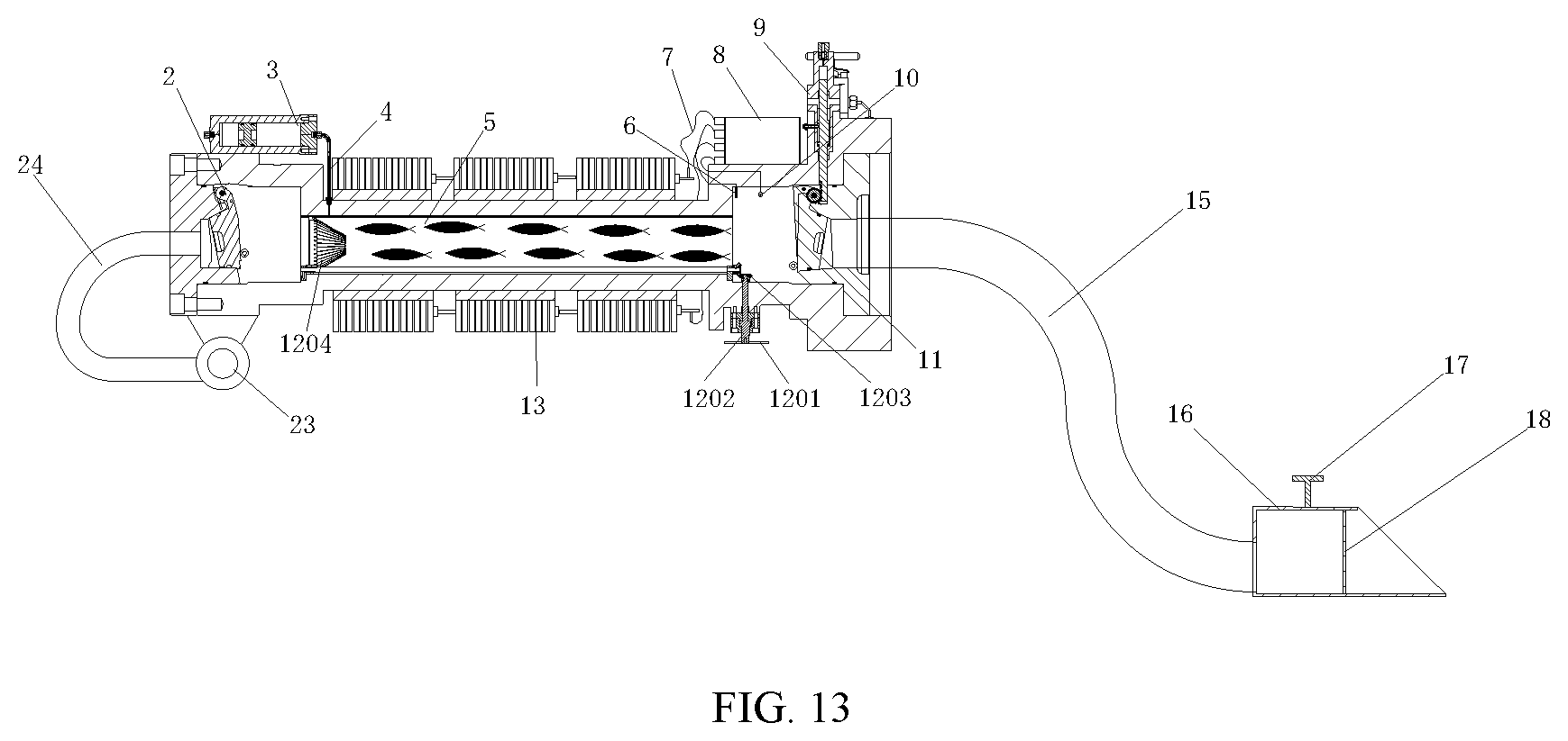 Patent US11812732 Figure 7 – Suction sampler system for in situ collection of deep-sea floor organisms and method of using same