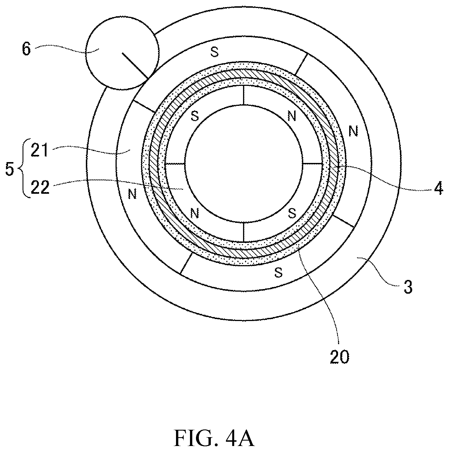 Patent US11812733 Figure 6 – Braking device that brakes spool and fishing reel provided with the same