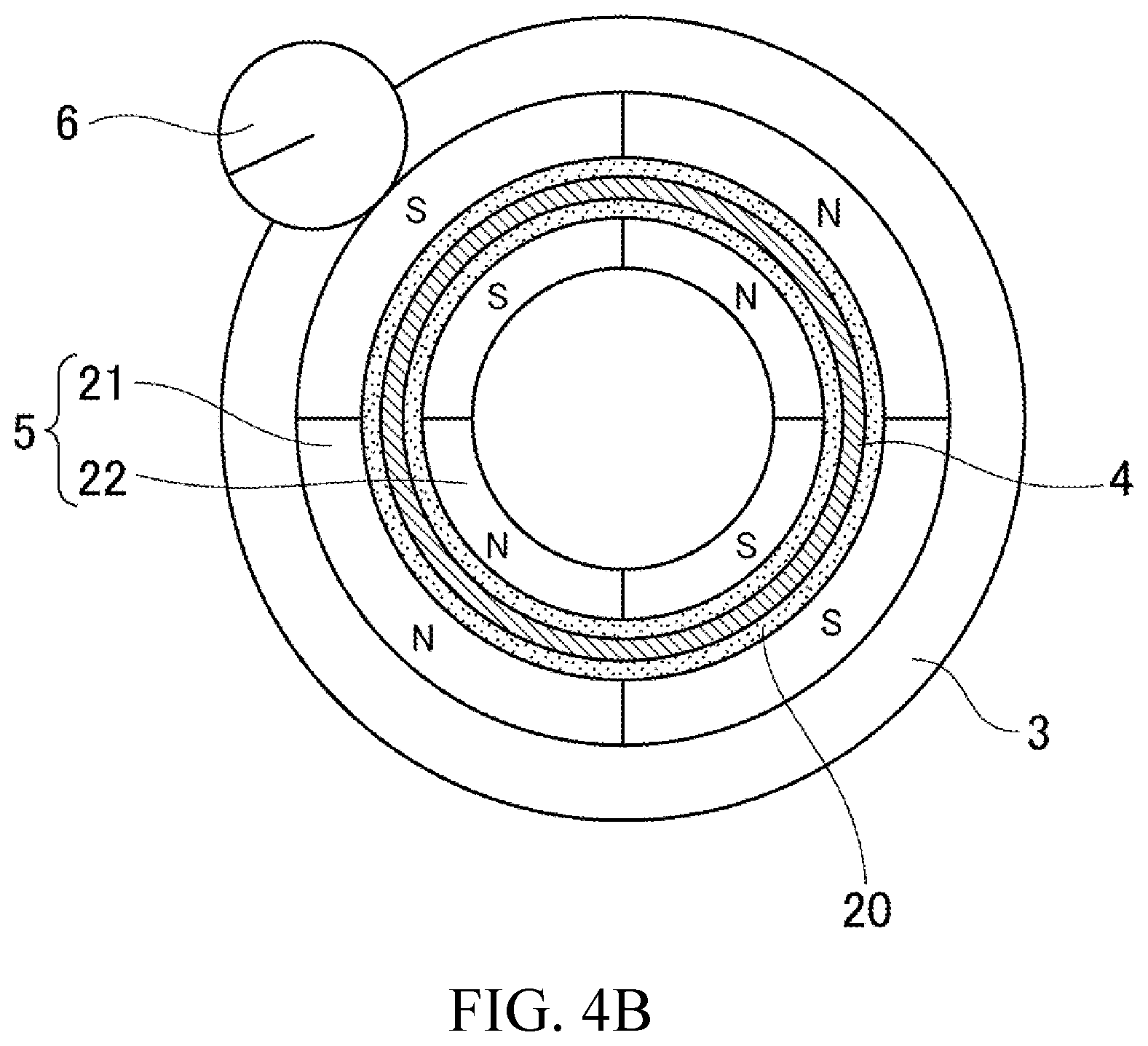 Patent US11812733 Figure 7 – Braking device that brakes spool and fishing reel provided with the same