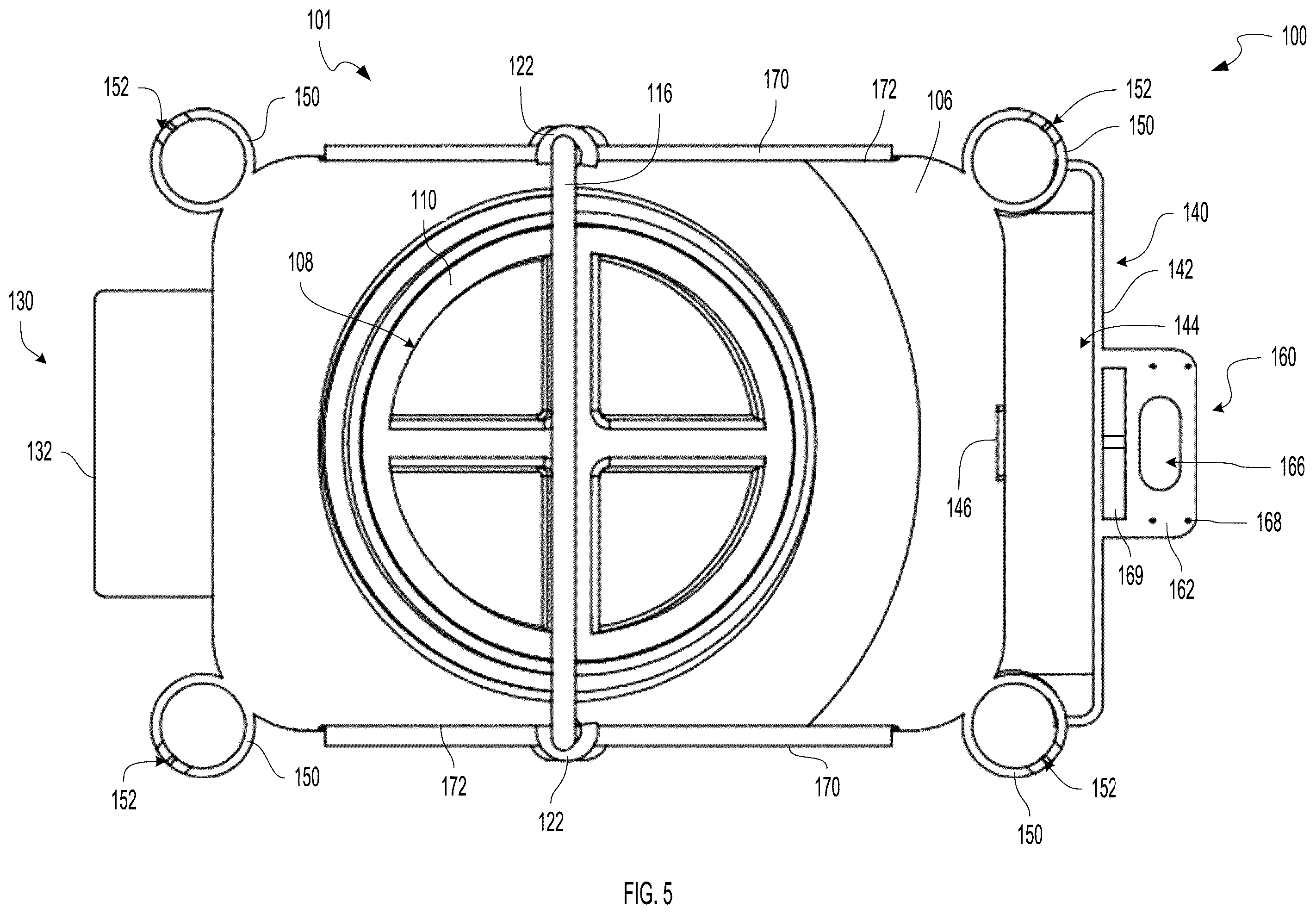 Patent US11812734 Figure 5 – Livewell assembly