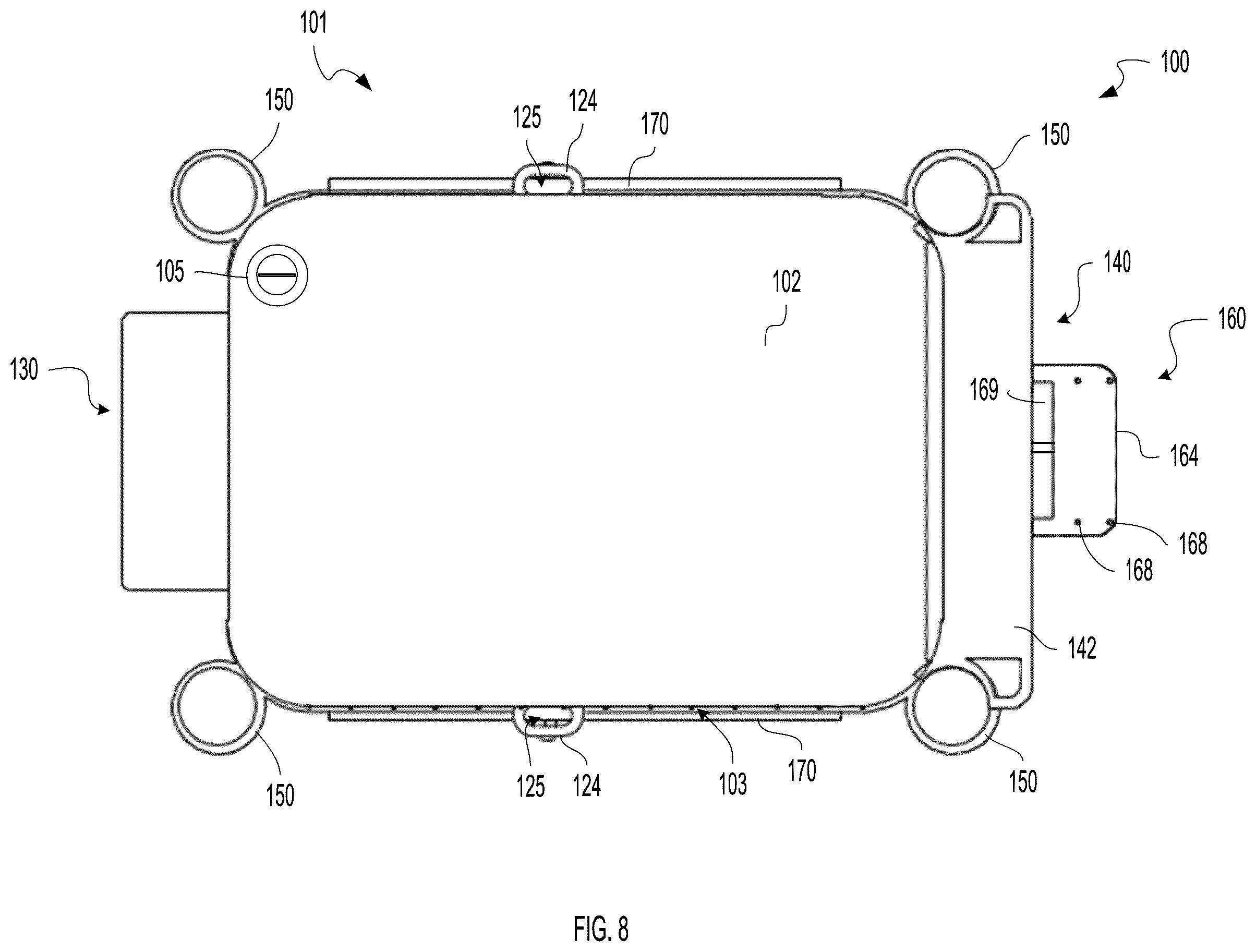 Patent US11812734 Figure 8 – Livewell assembly
