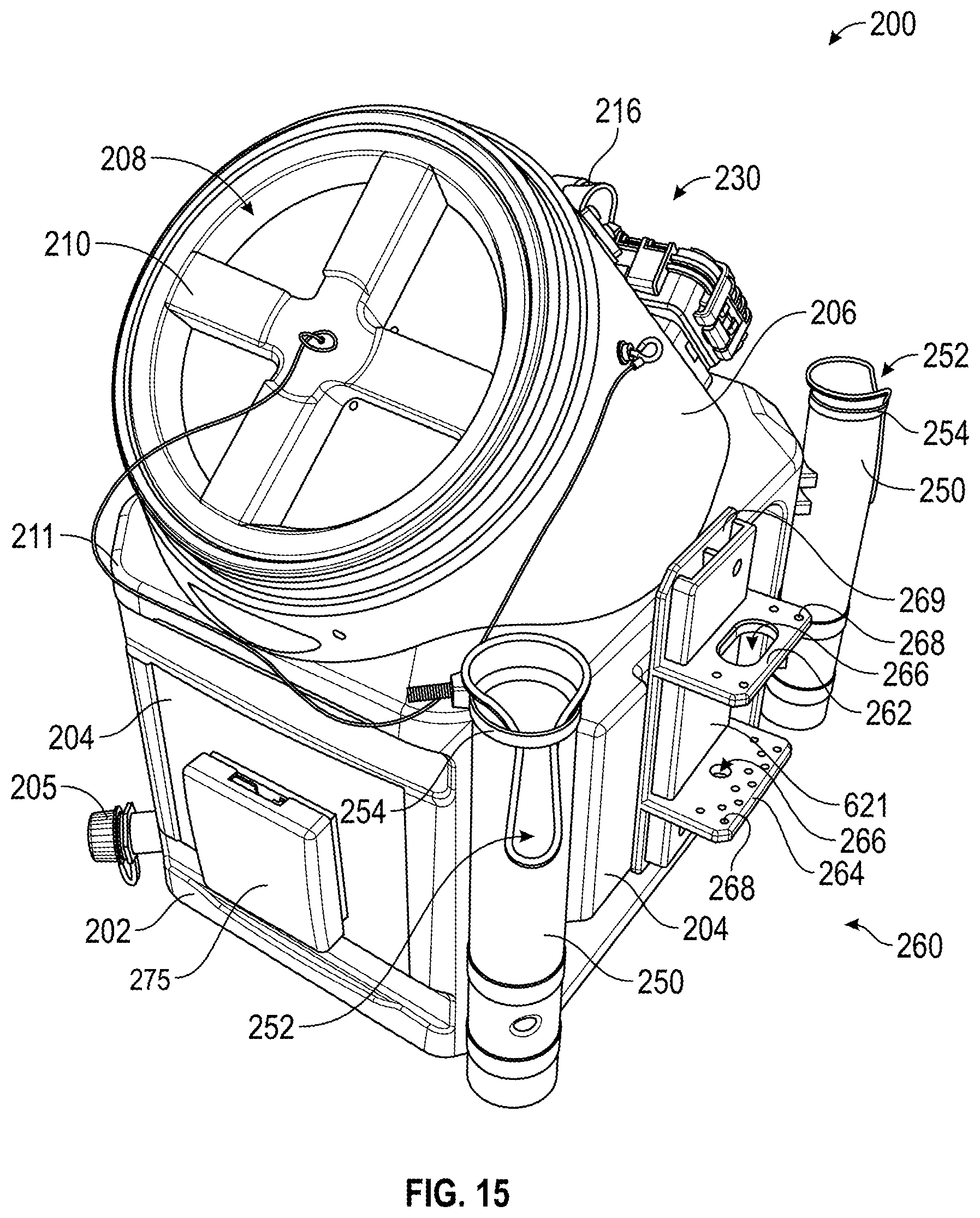 Patent US11812734 Figure 13 – Livewell assembly