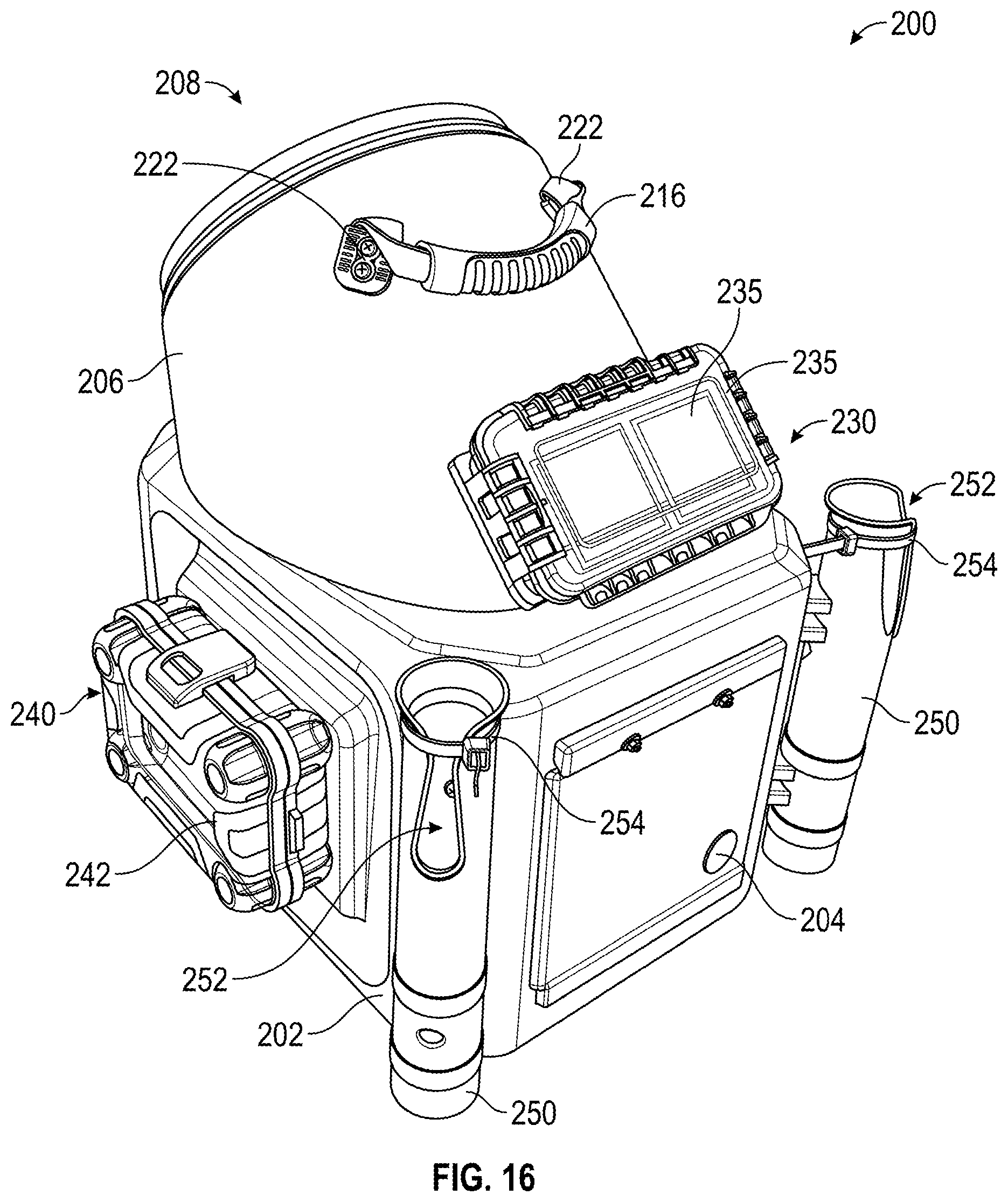 Patent US11812734 Figure 14 – Livewell assembly
