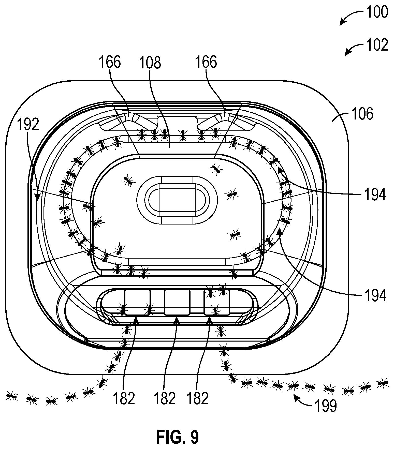 Patent US11812736 Figure 7 – Bait stations