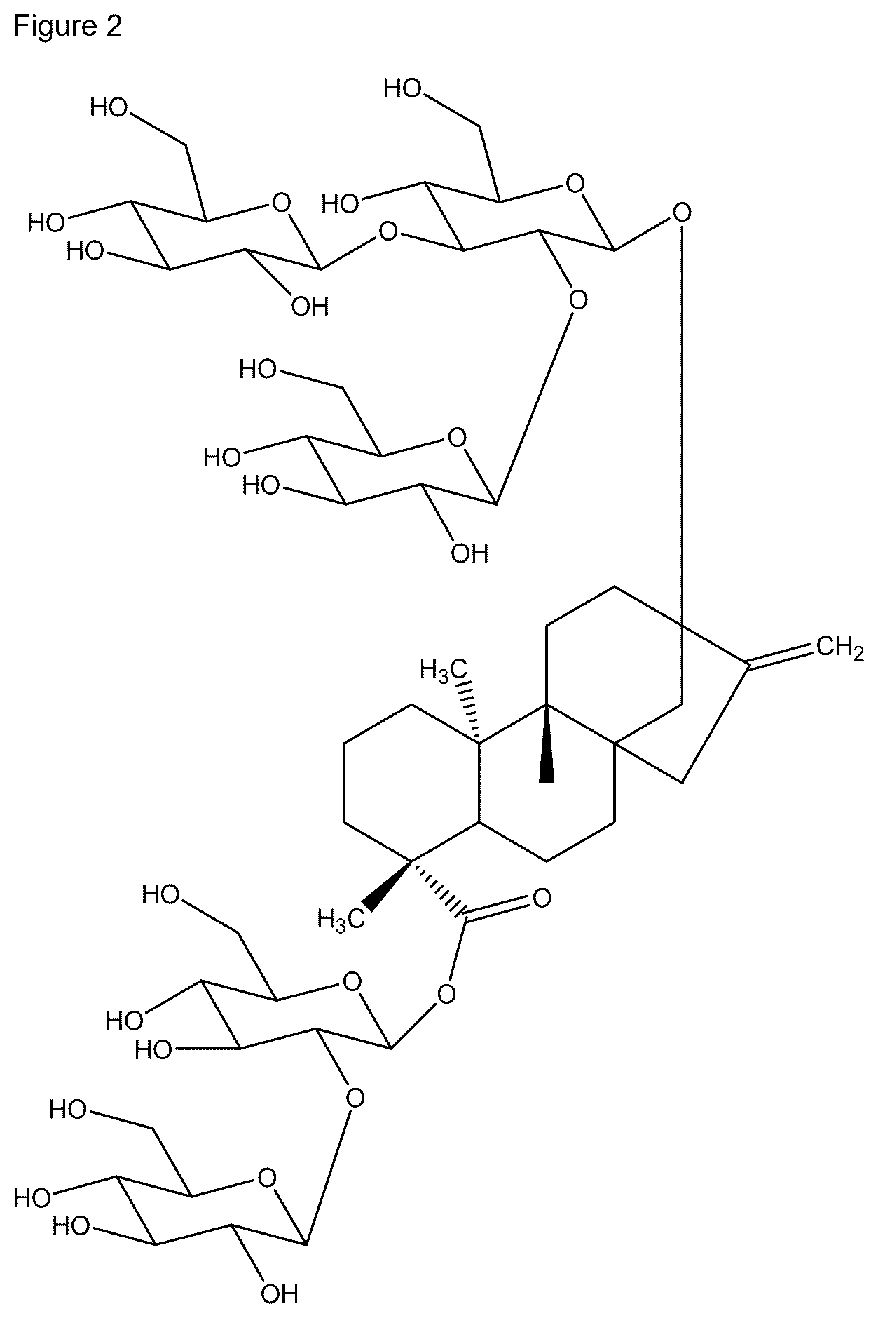 Patent US11812767 Figure 2 – Beverage having Reb D and Reb M