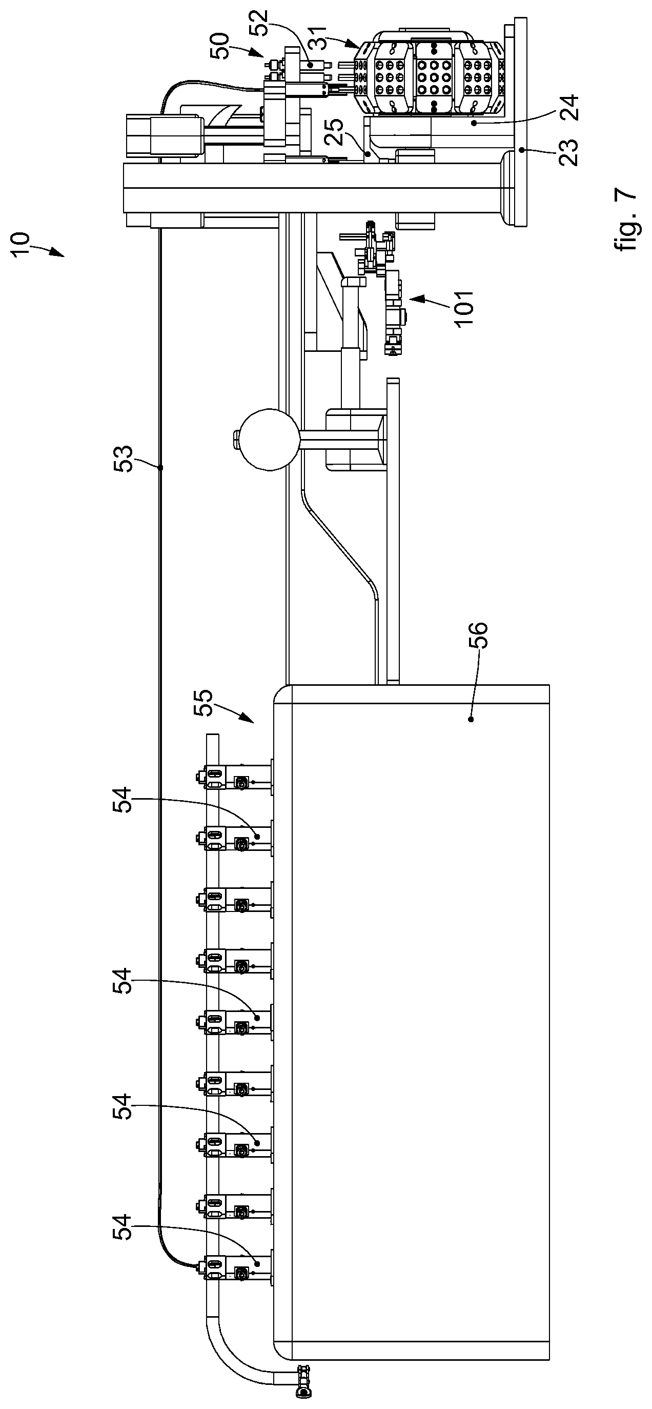 Patent US11812783 Figure 5 – Apparatus and method to automatically insert a liquid in components for inhalers; in particular cartomizers for electronic cigarettes