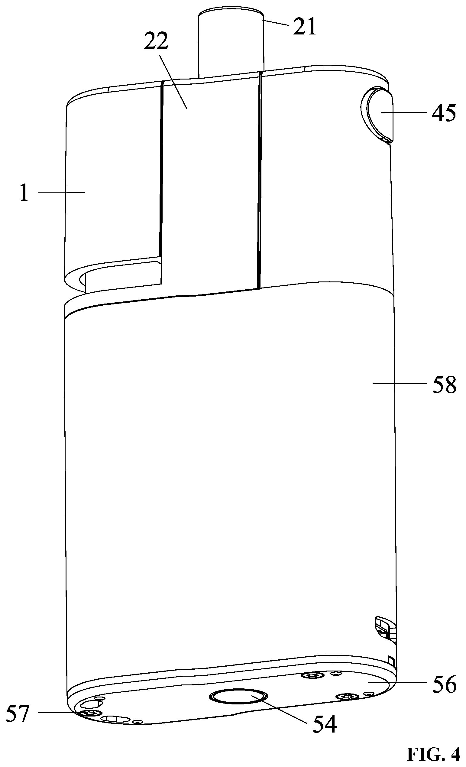 Patent US11812784 Figure 4 – Electronic cigarette