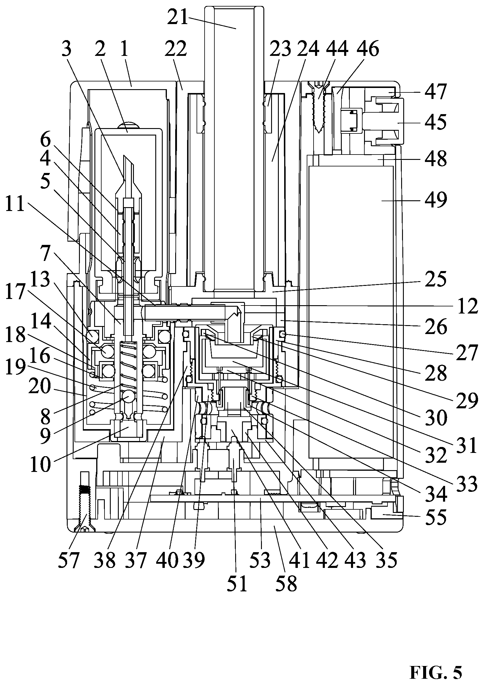 Patent US11812784 Figure 5 – Electronic cigarette
