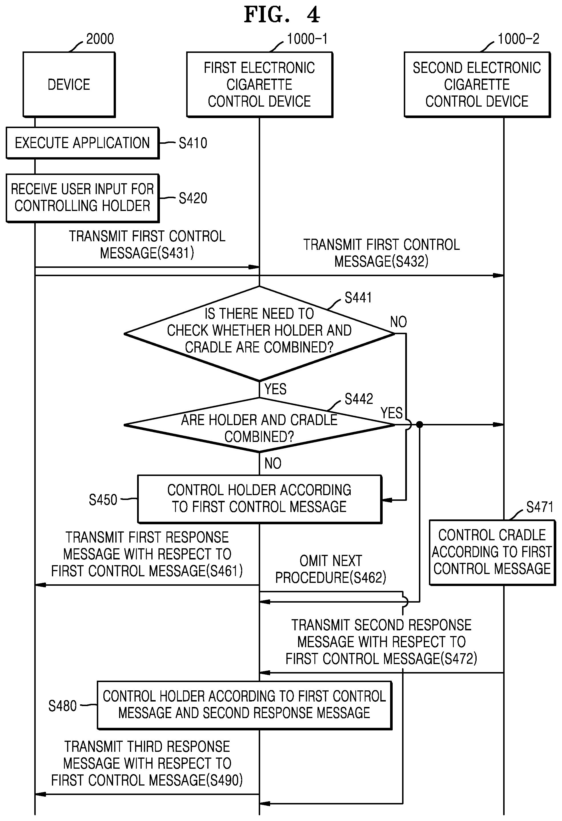 Patent US11812786 Figure 3 – Electronic cigarette control method and device