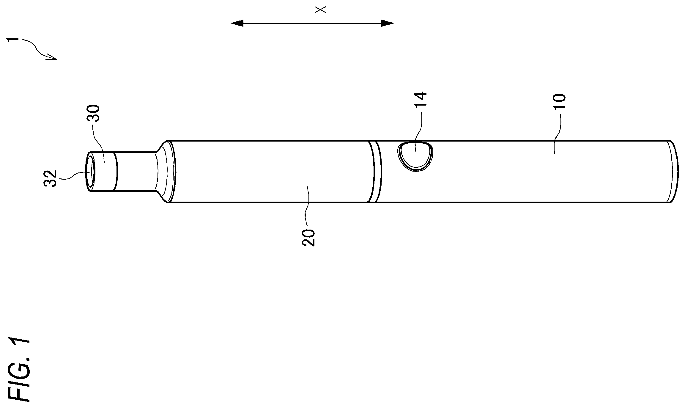 Patent US11812789 Figure 1 – Power supply unit for aerosol generation device