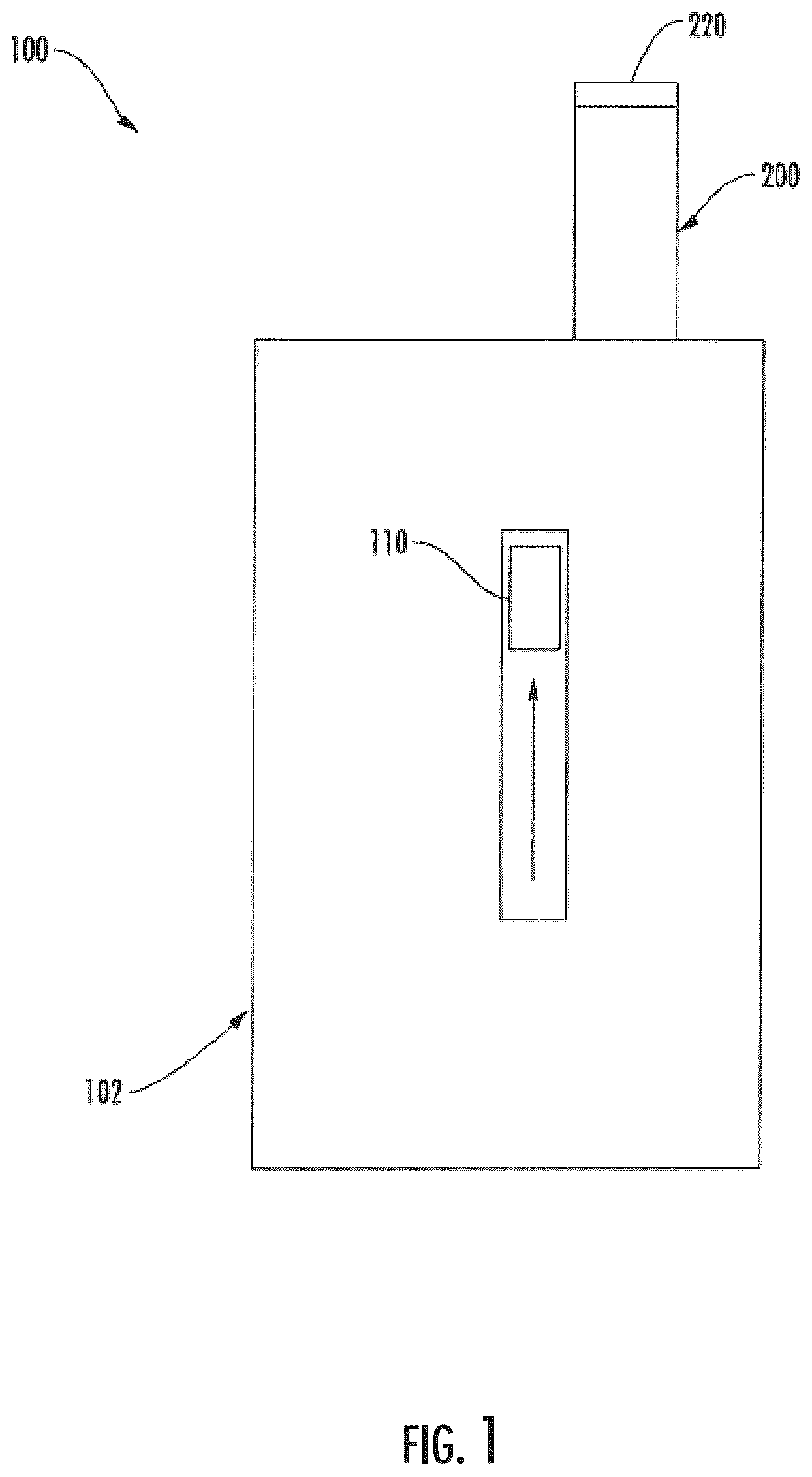 Patent US11812790 Figure 1 – User interface for an aerosol delivery device